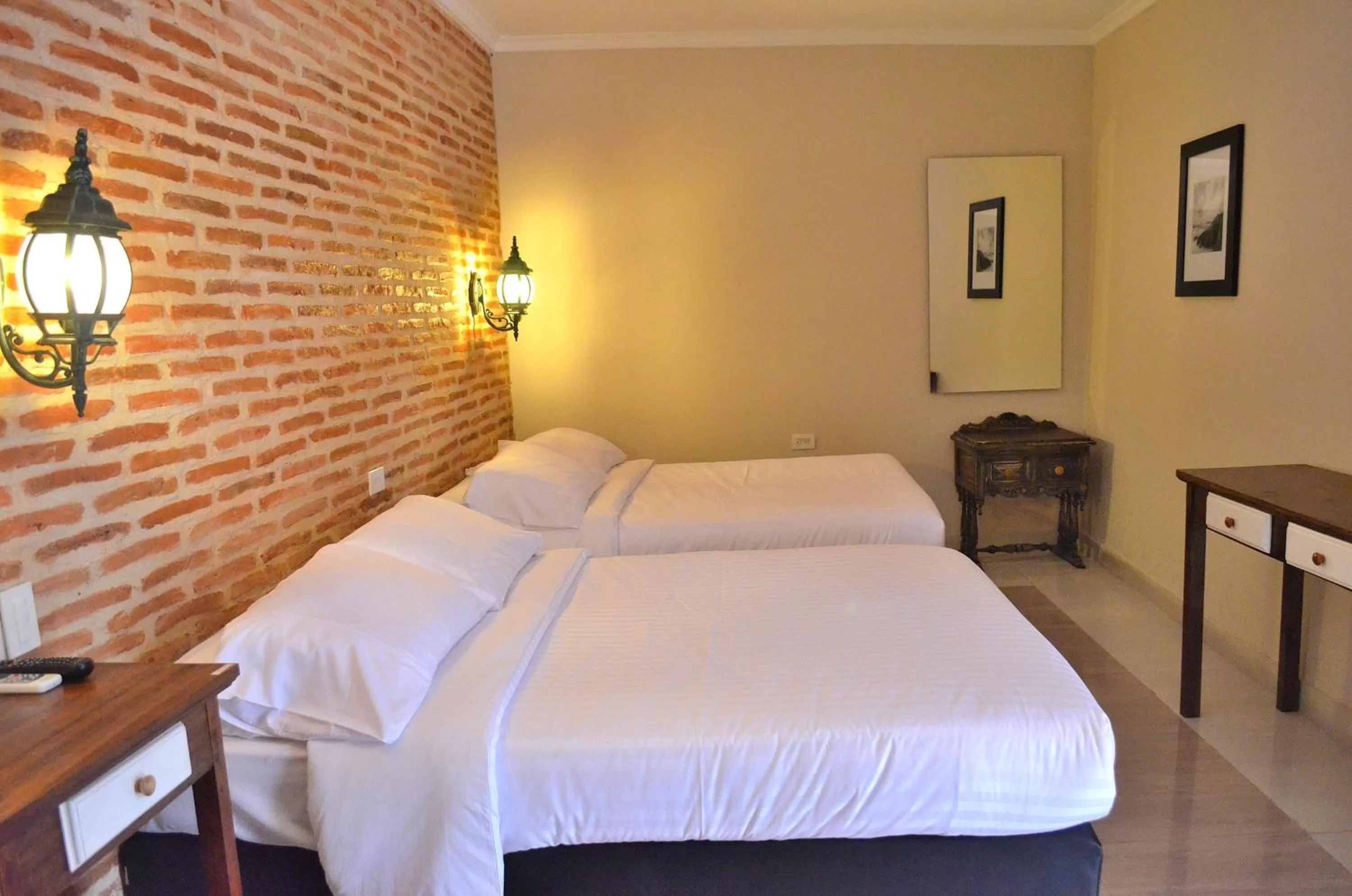 Bed in Hotel Galeria la Trinidad