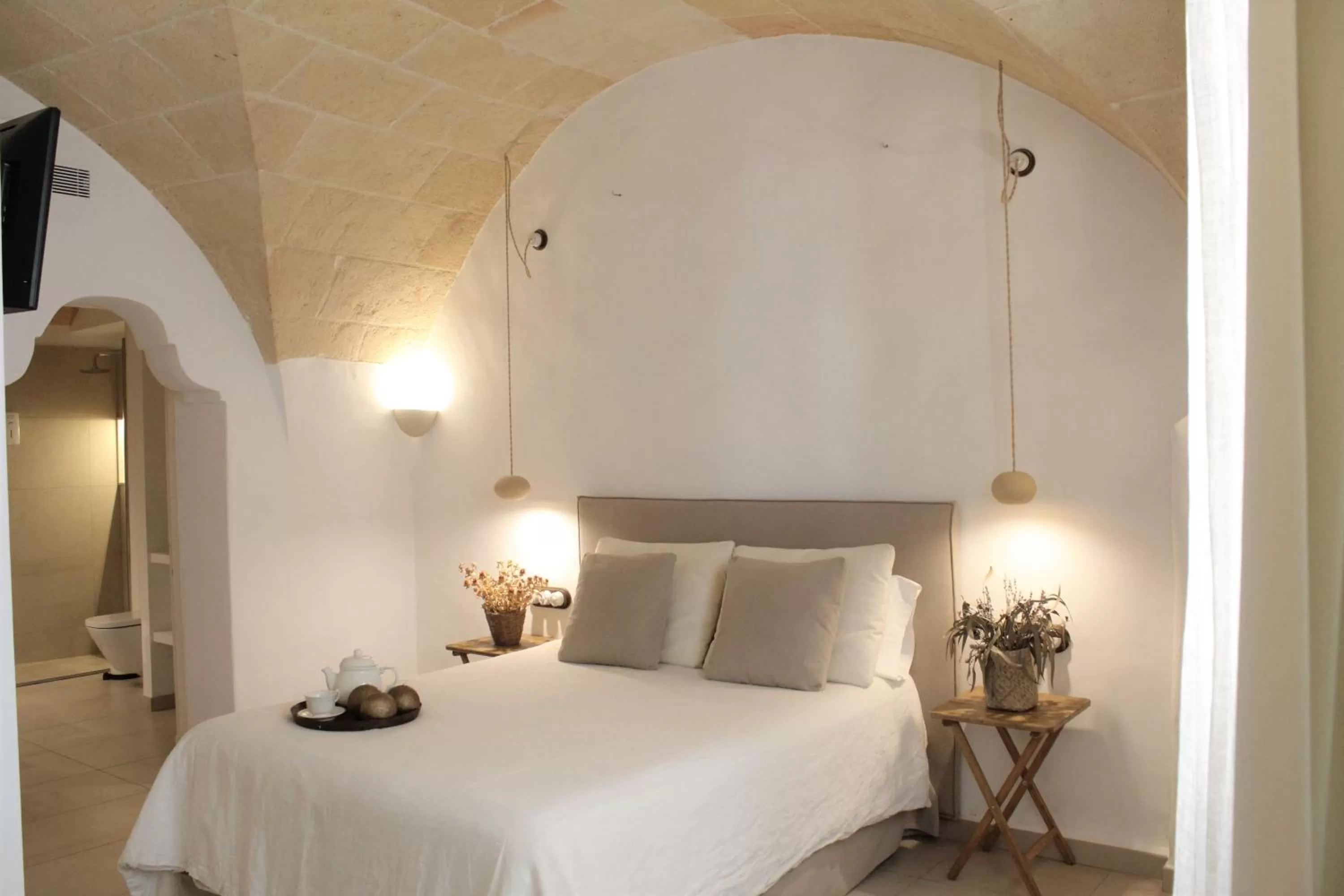 Bedroom, Bed in Hotel Nou Sant Antoni