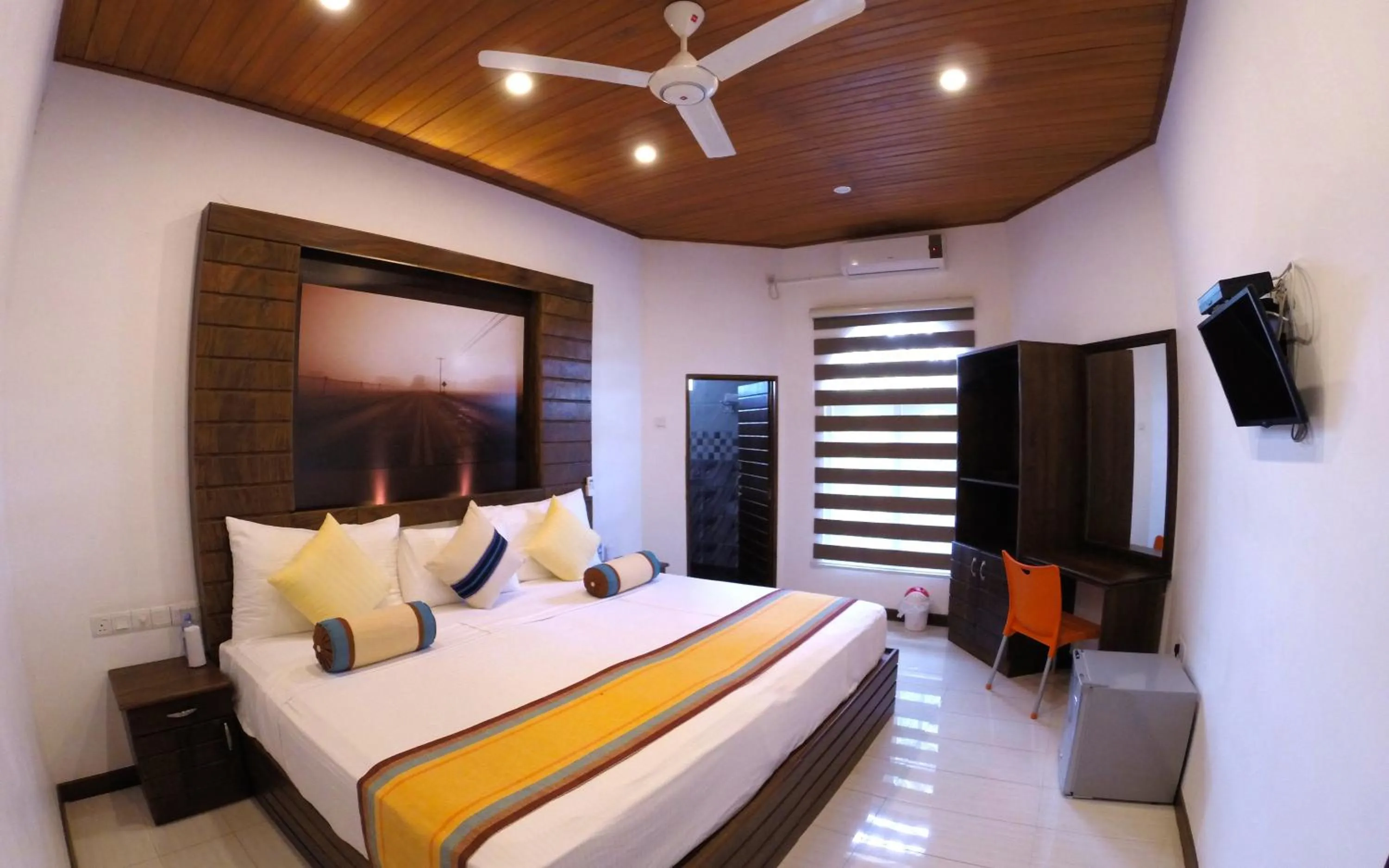 Bed in Winter Villa