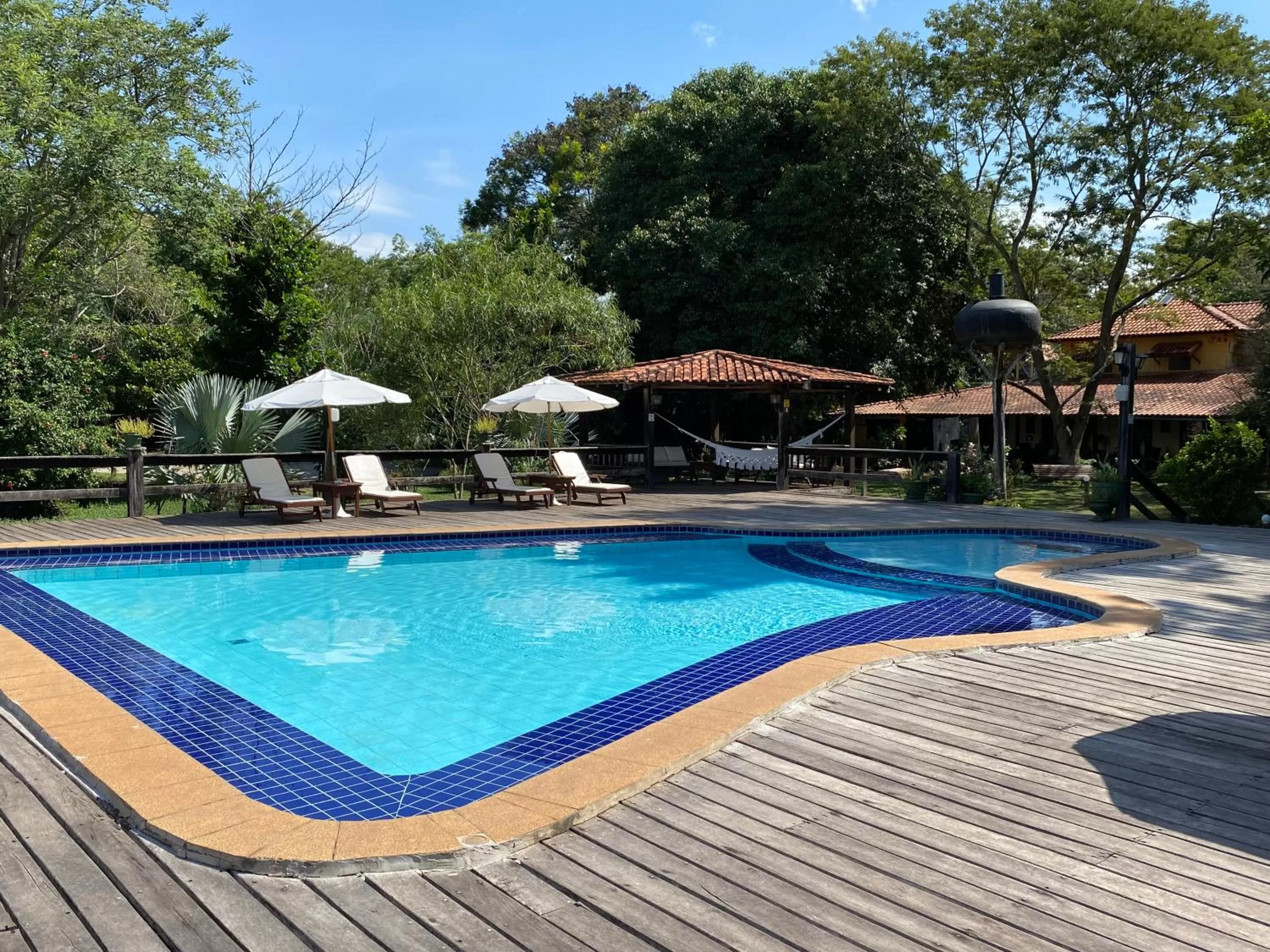 Pool view in Hotel Santa Esmeralda