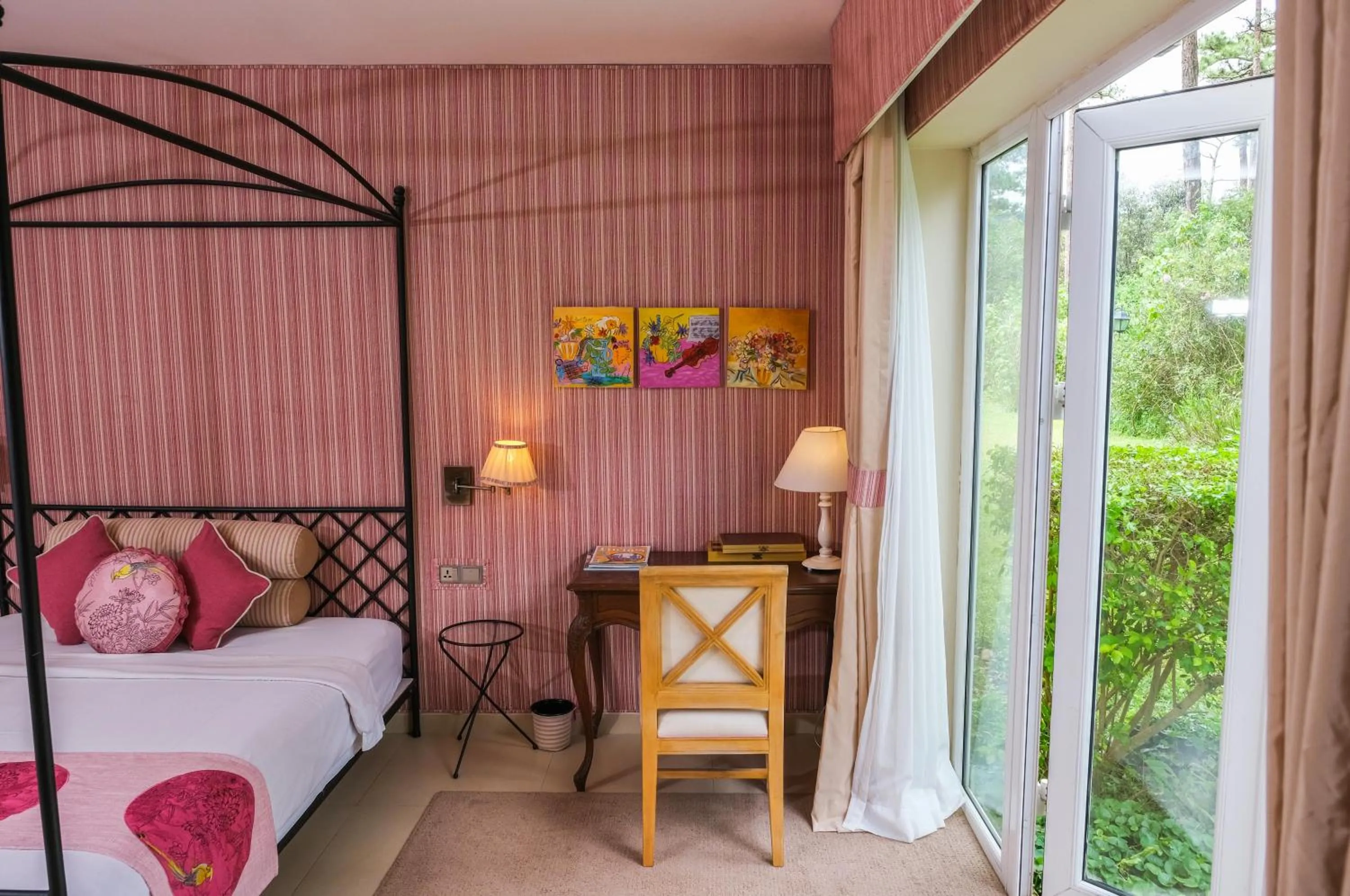 Garden view, Bed in Binh An Village Resort
