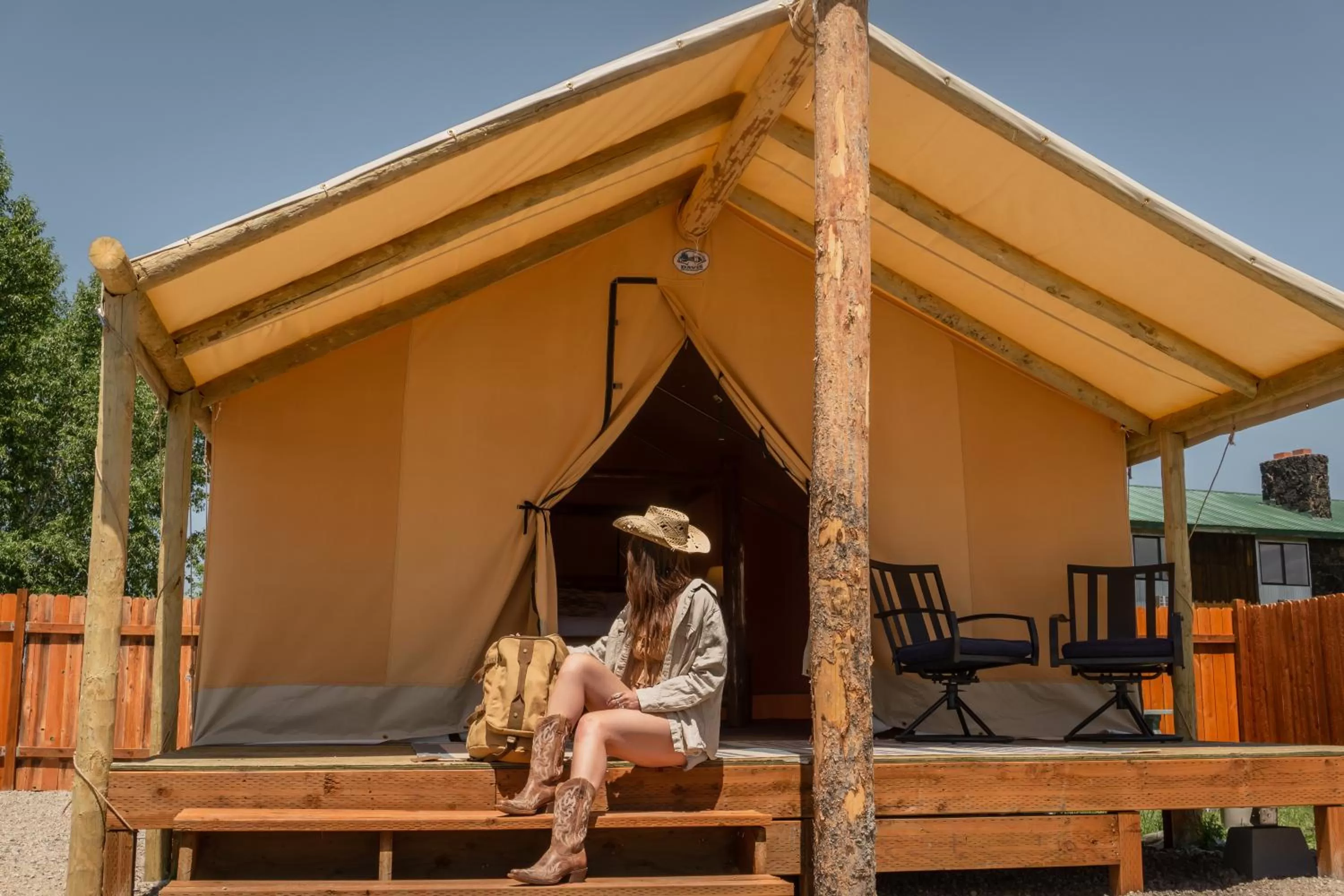 Patio in Teton Peaks Resort