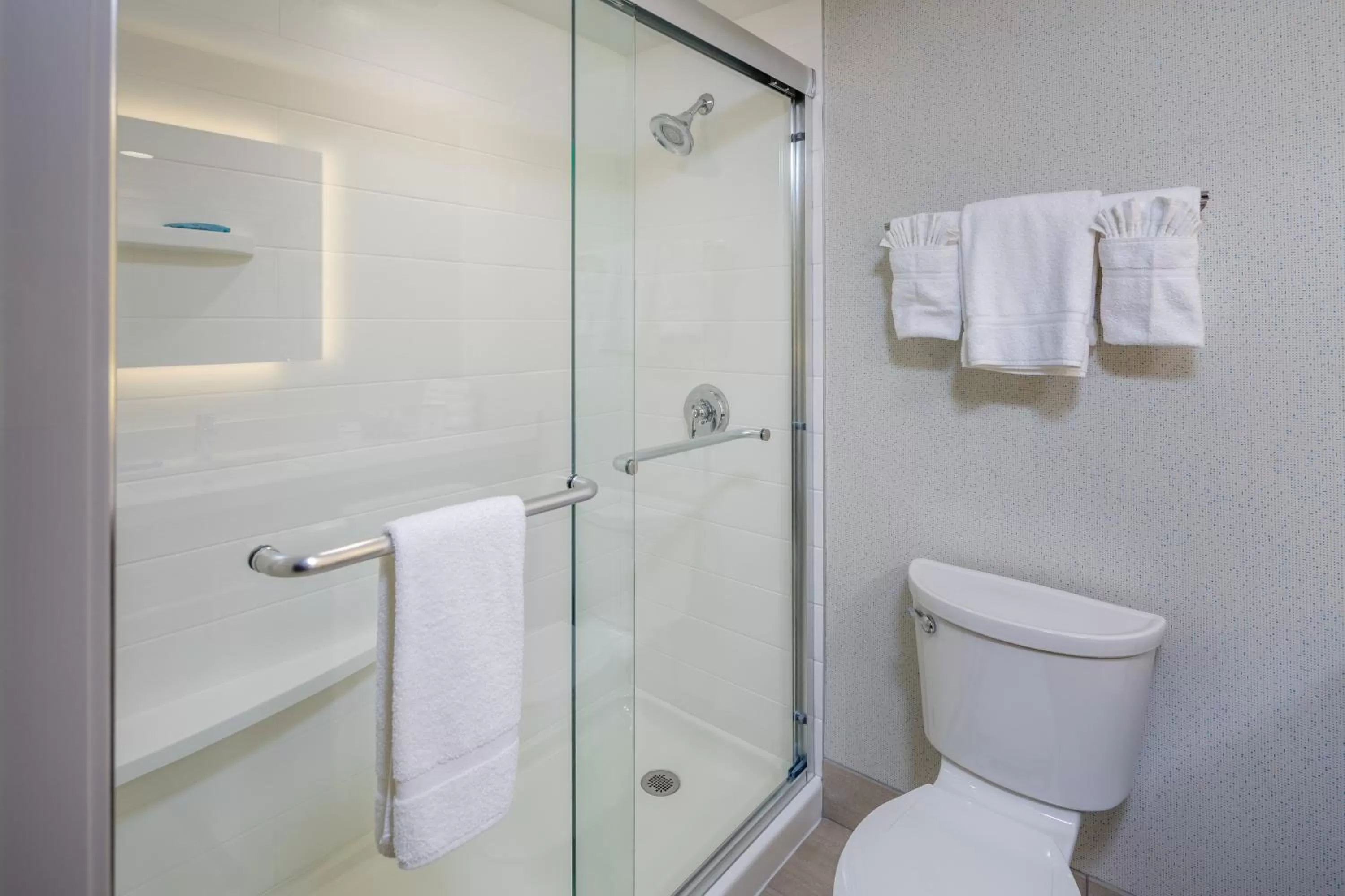 Shower in Holiday Inn Express - Sunnyvale - Silicon Valley by IHG