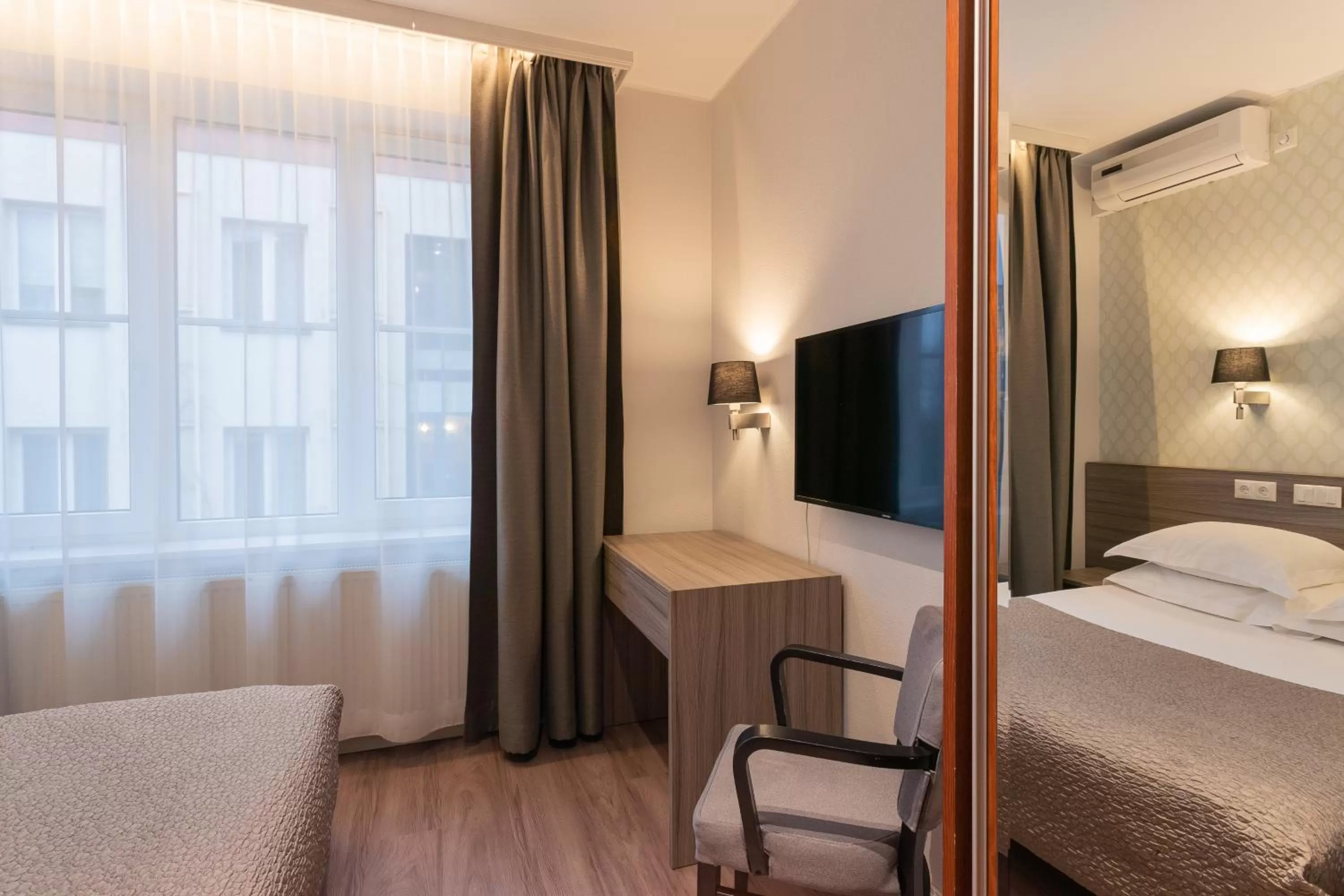 Bed in Hotel Villa Wesset