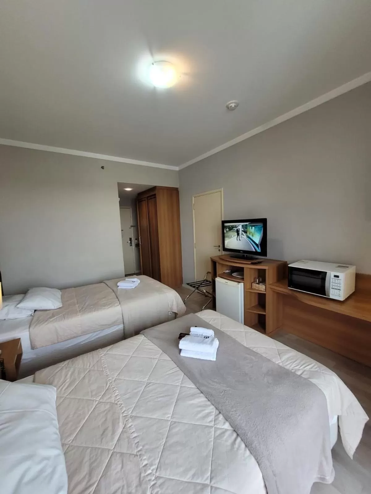 Photo of the whole room, Bed in Studio Comfort Ibirapuera