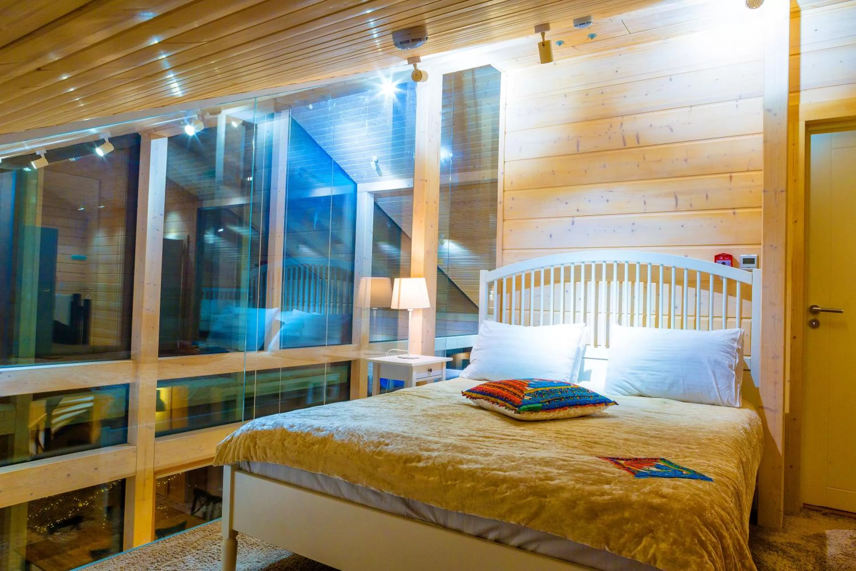 Bedroom, Bed in Park Hotel Kokshetau