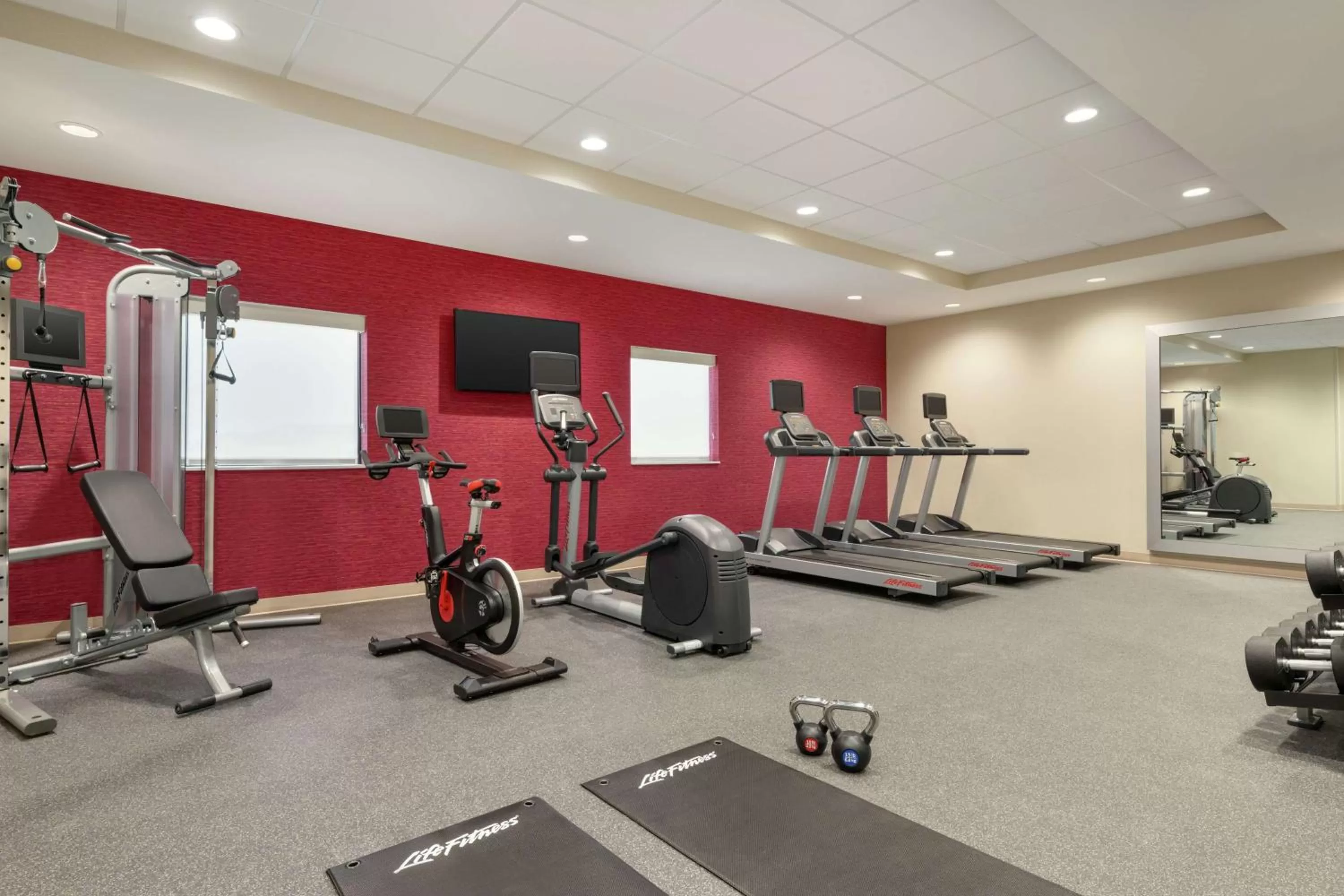 Fitness centre/facilities in Home2 Suites By Hilton Rochester Greece