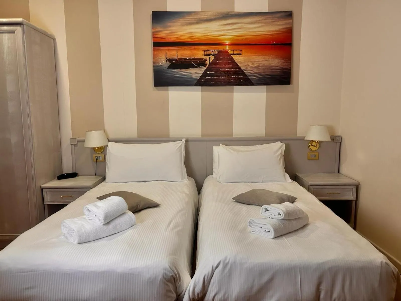 Bed in Impero Hotel Beauty & Spa - Bike Hotel