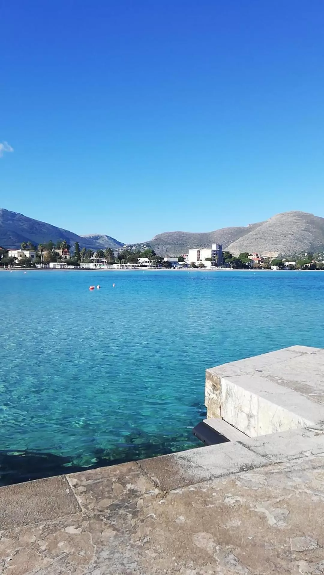 Sea view in 215 addaura luxury room