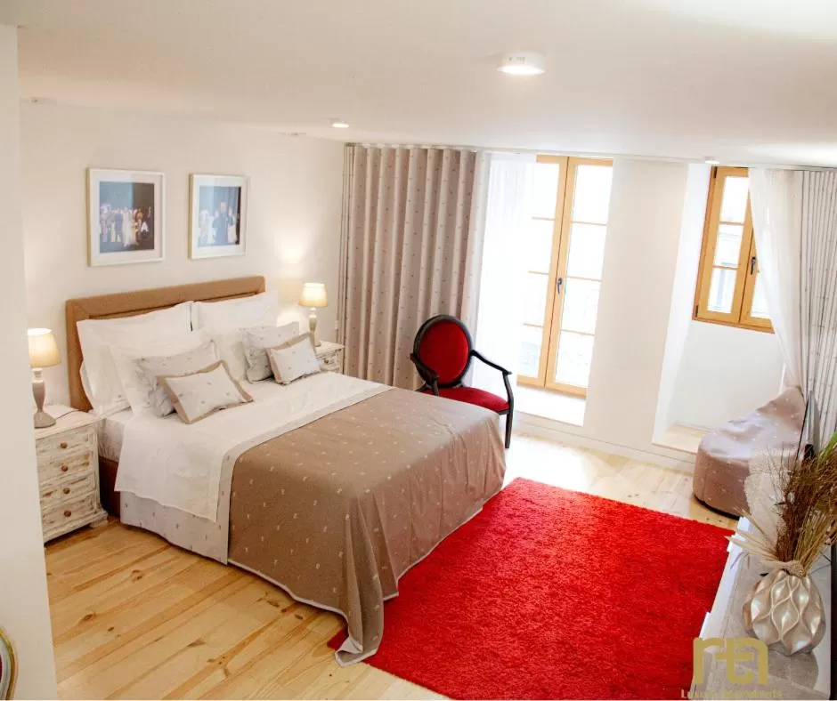 Bed in TM Luxury Apartments Lisbon