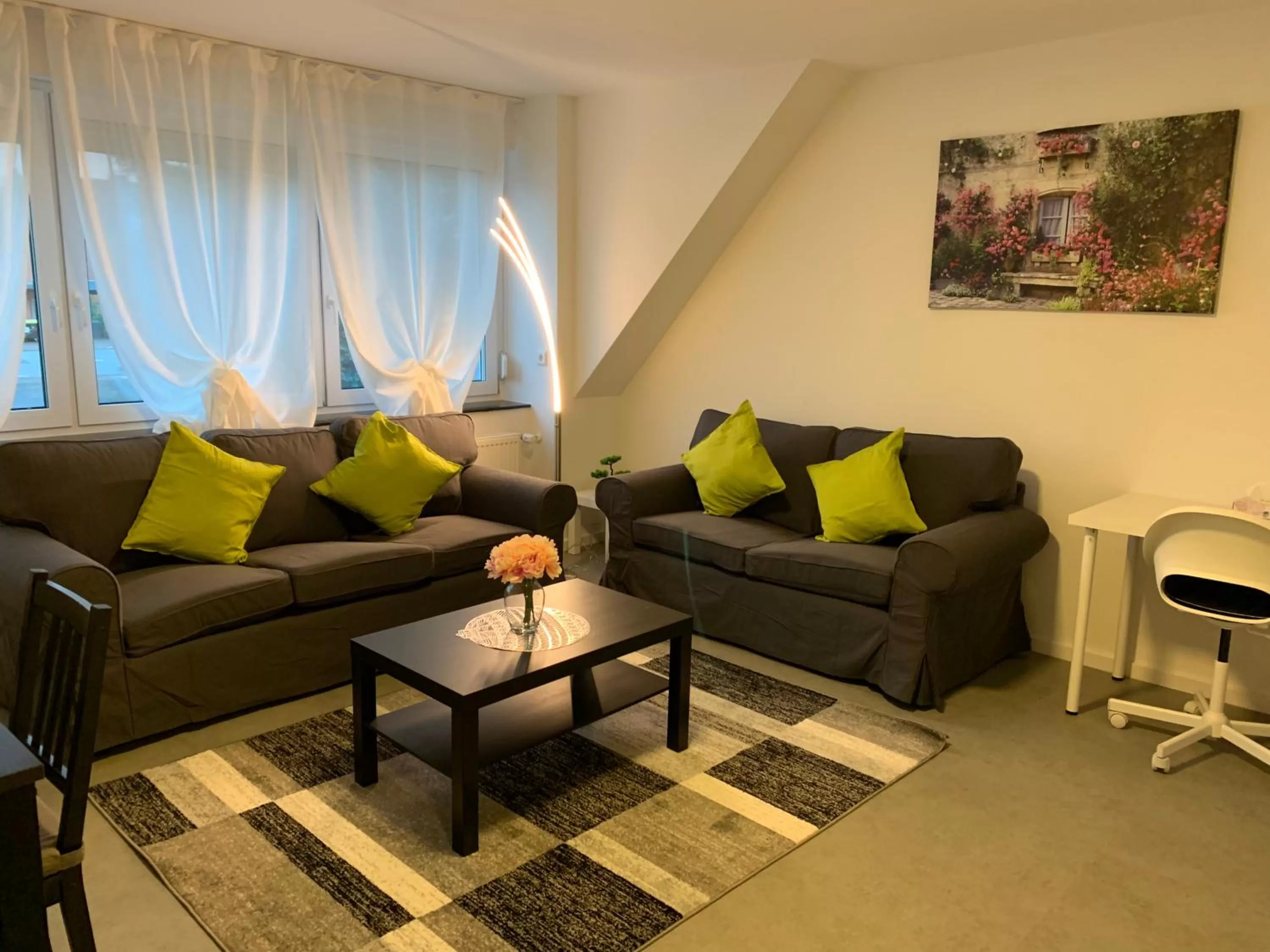 Apartment with Balcony in CityApartment Bielefeld mit Balkon bzw,Terrasse