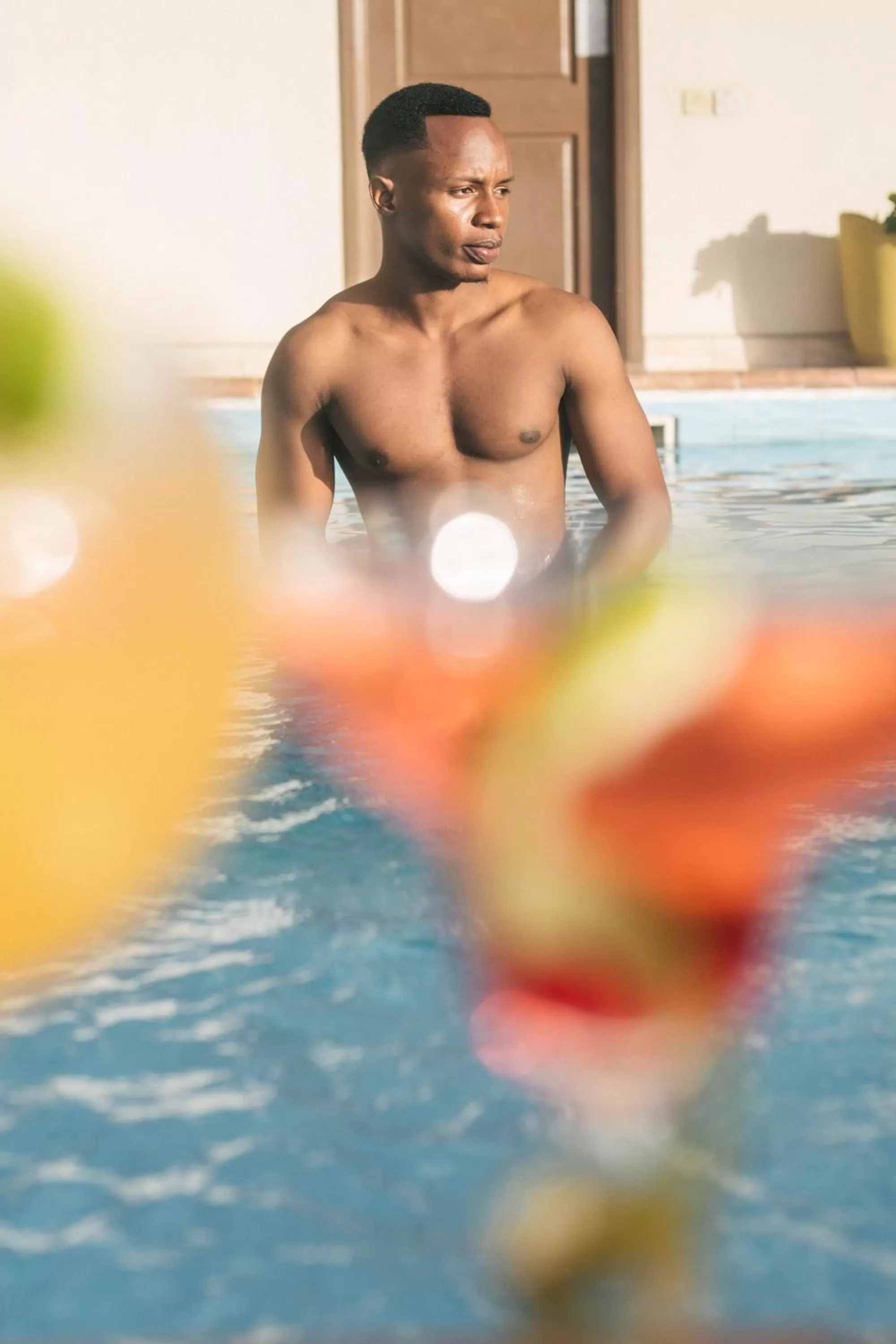 Swimming pool in CBD Hotel