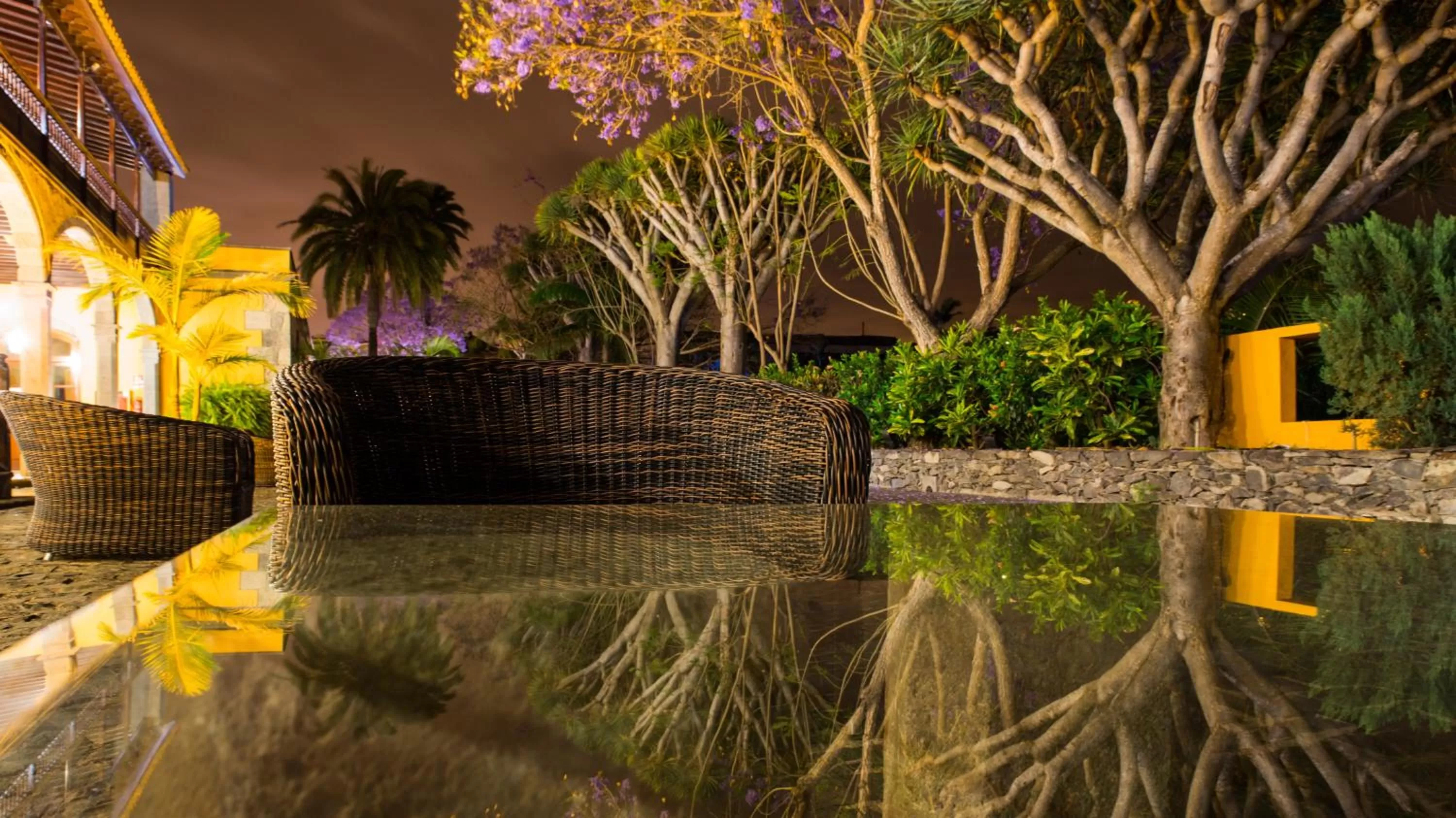 Garden view in Hotel Rural Hacienda del Buen Suceso
