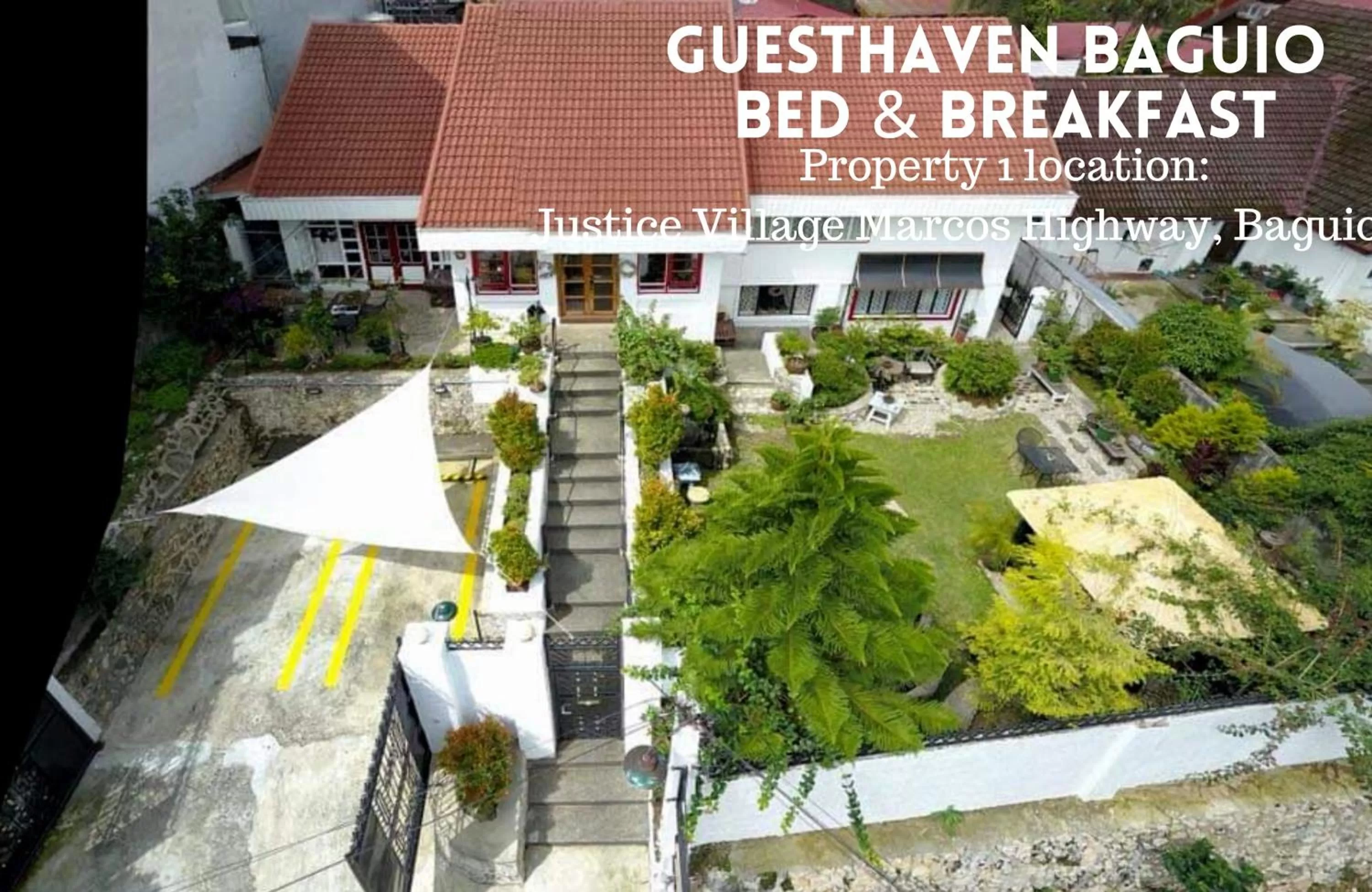 Property building in Guesthaven Baguio Bed and Breakfast