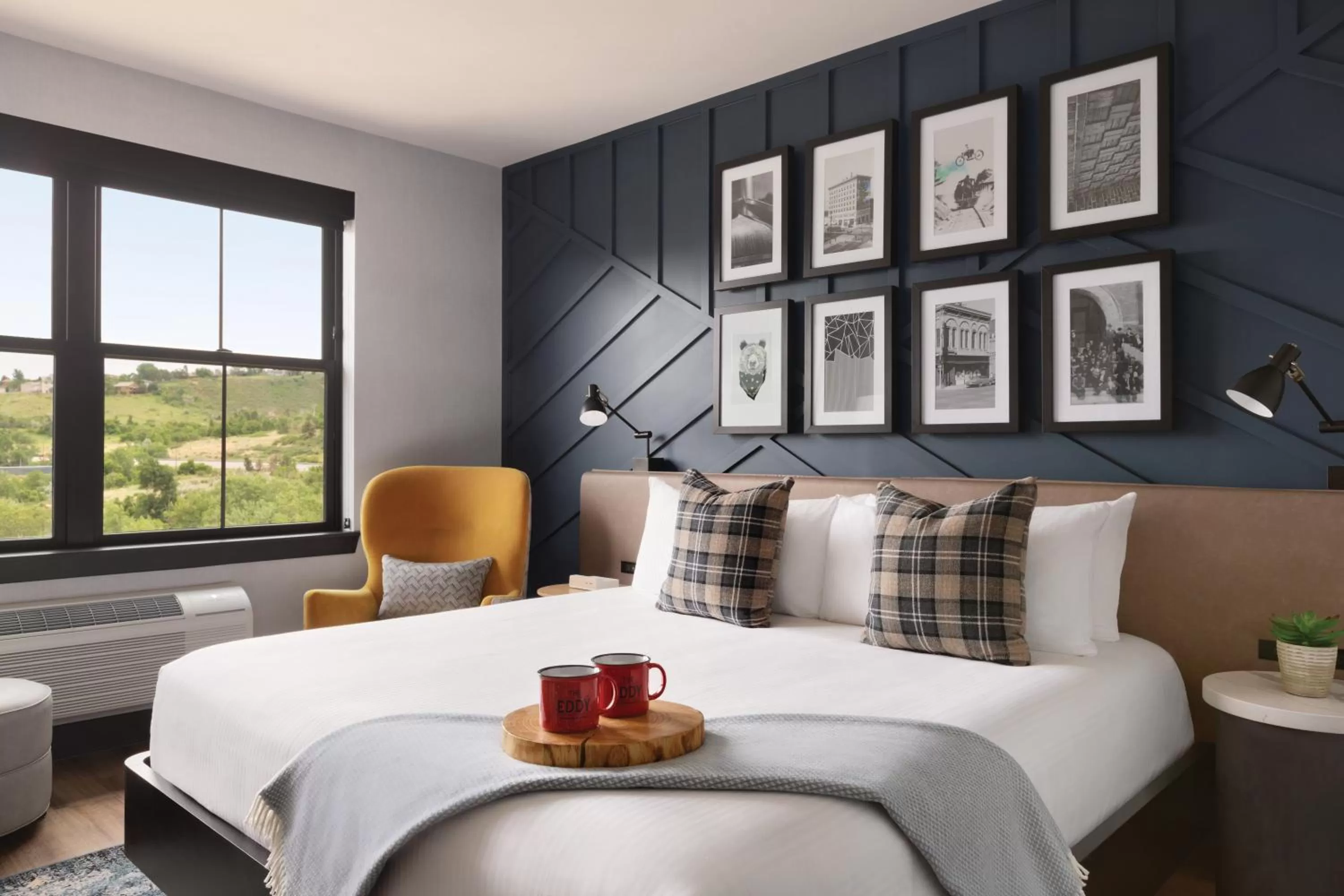 Bedroom, Bed in The Eddy Taproom & Hotel