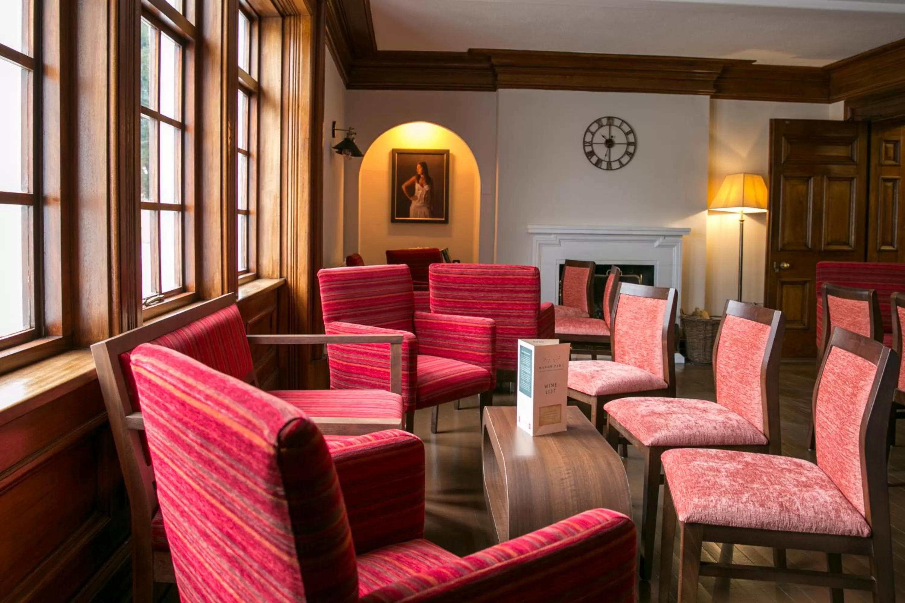 Communal lounge/ TV room in Manor Parc Hotel