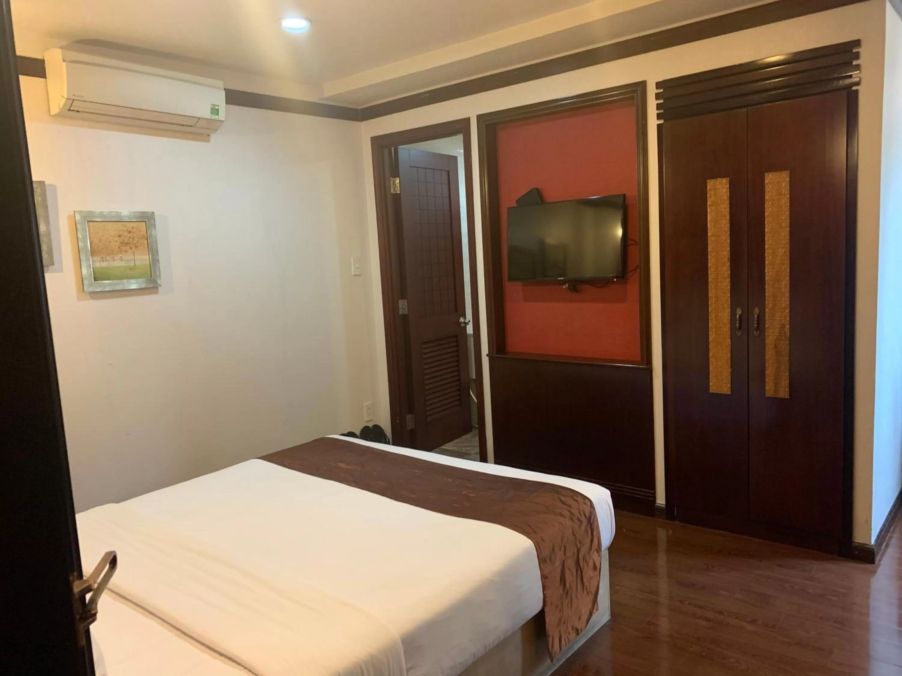 Bed in Asian Ruby Boutique Hotel Bùi Thị Xuân