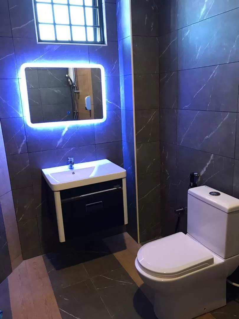 Bathroom in Homestay Muar