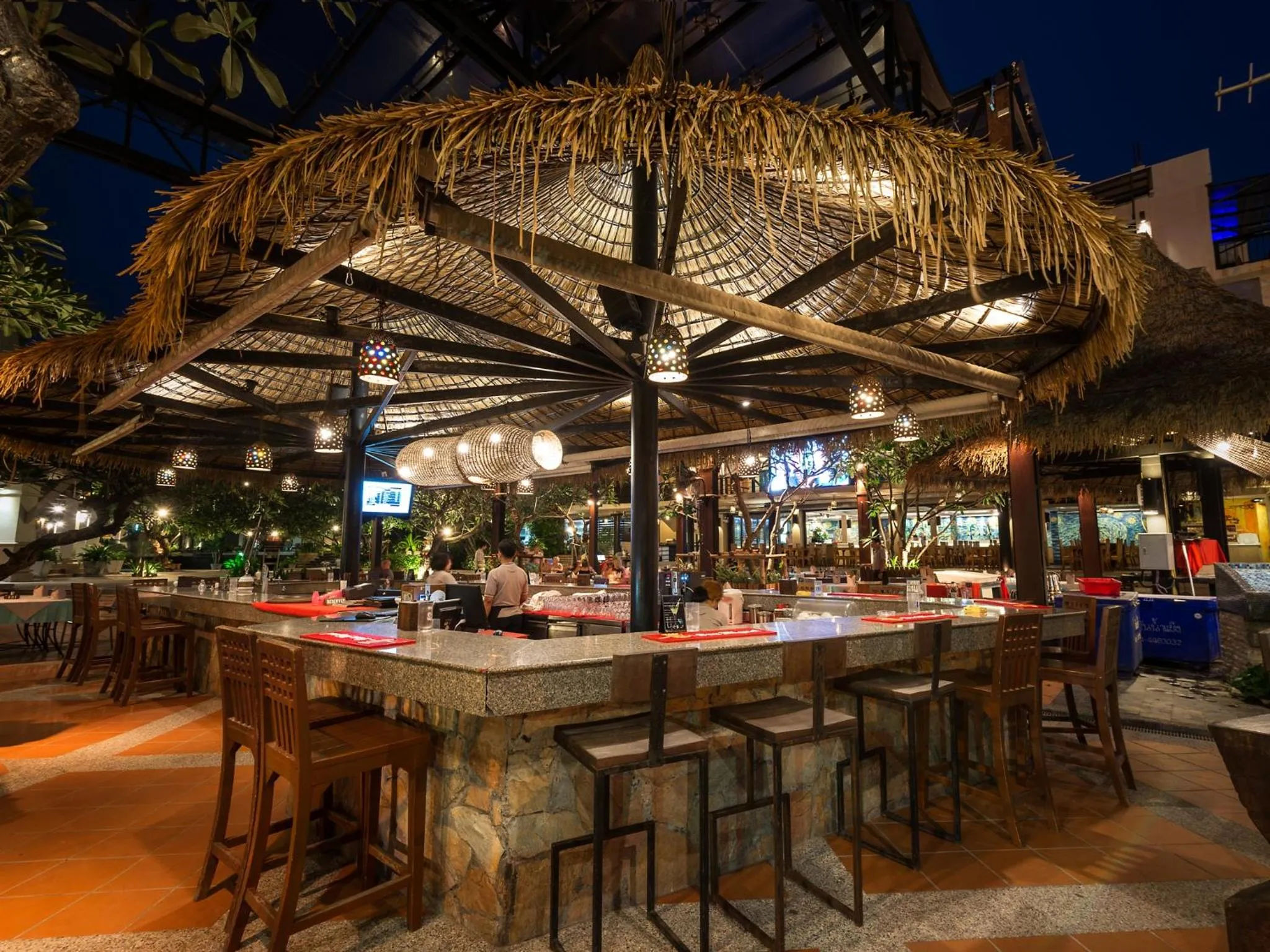 Dining area in Baan Laimai Beach Resort & Spa - SHA Extra Plus