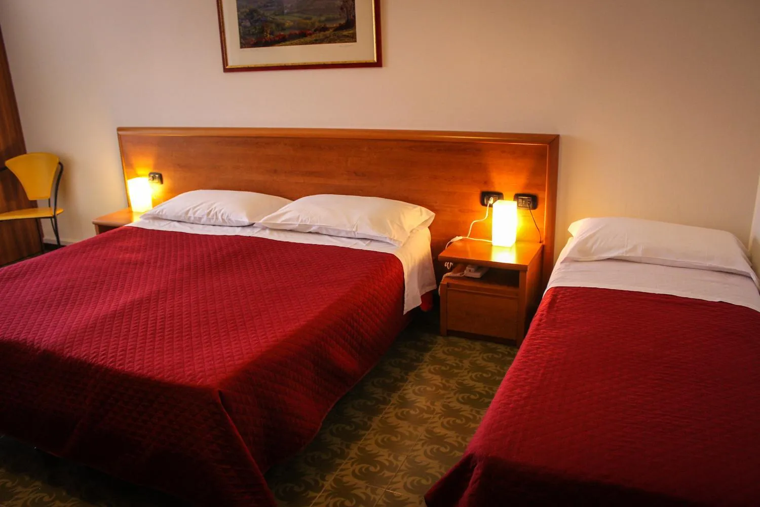 Bed in Hotel Centrale