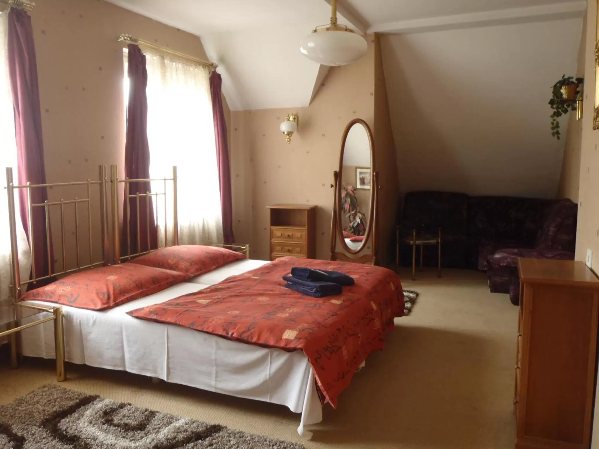 Bed in Hotel Green House