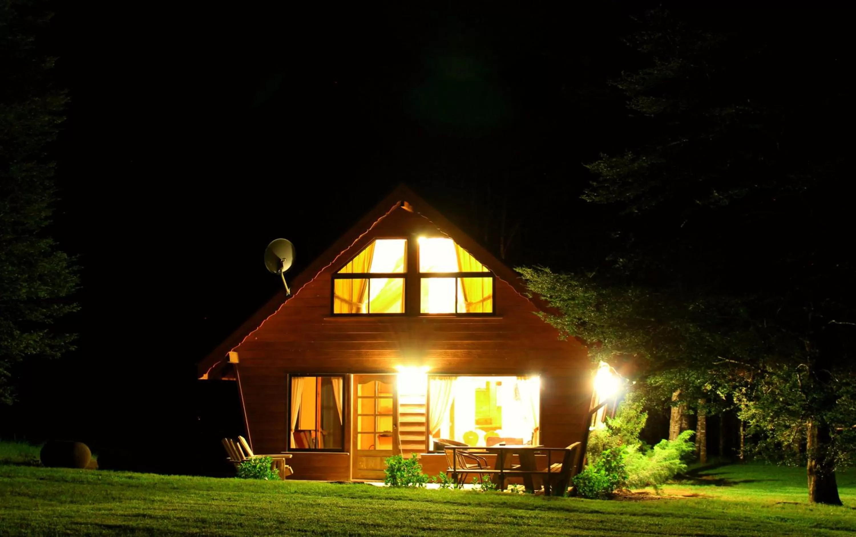 Facade/entrance, Property Building in Hotel Salto del Carileufu
