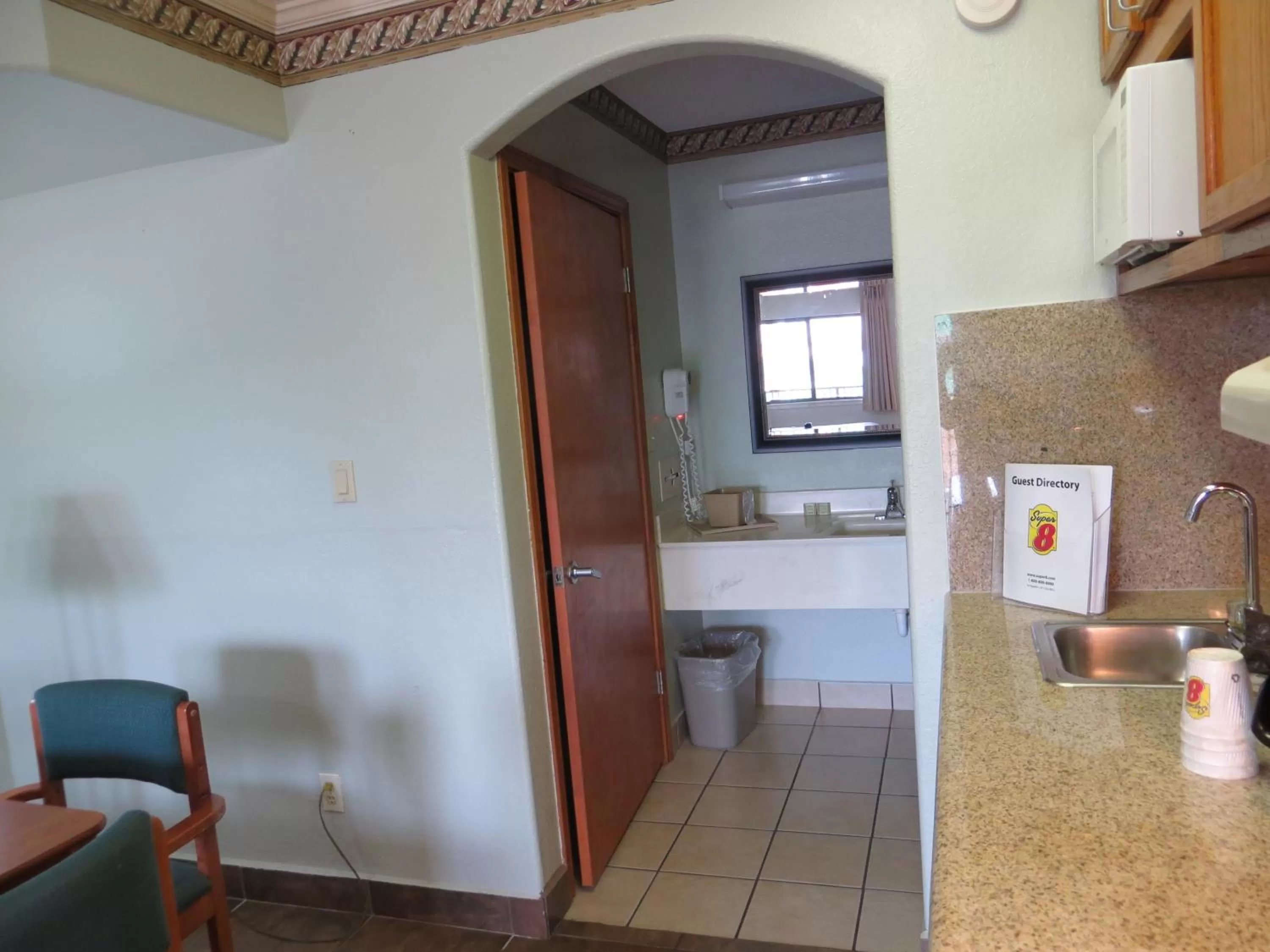 Kitchen or kitchenette in Super 8 by Wyndham South Padre Island
