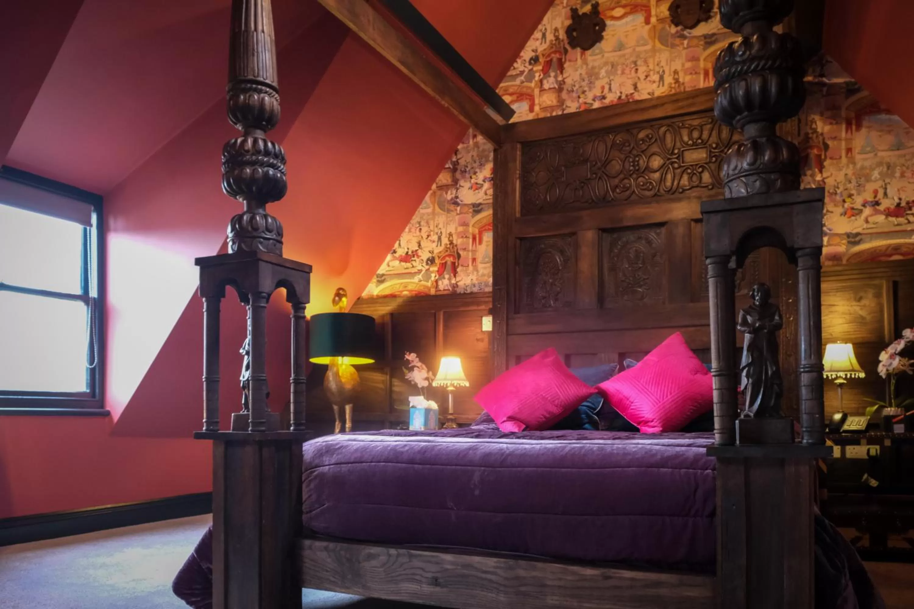 Bed in Brockley Hall Hotel