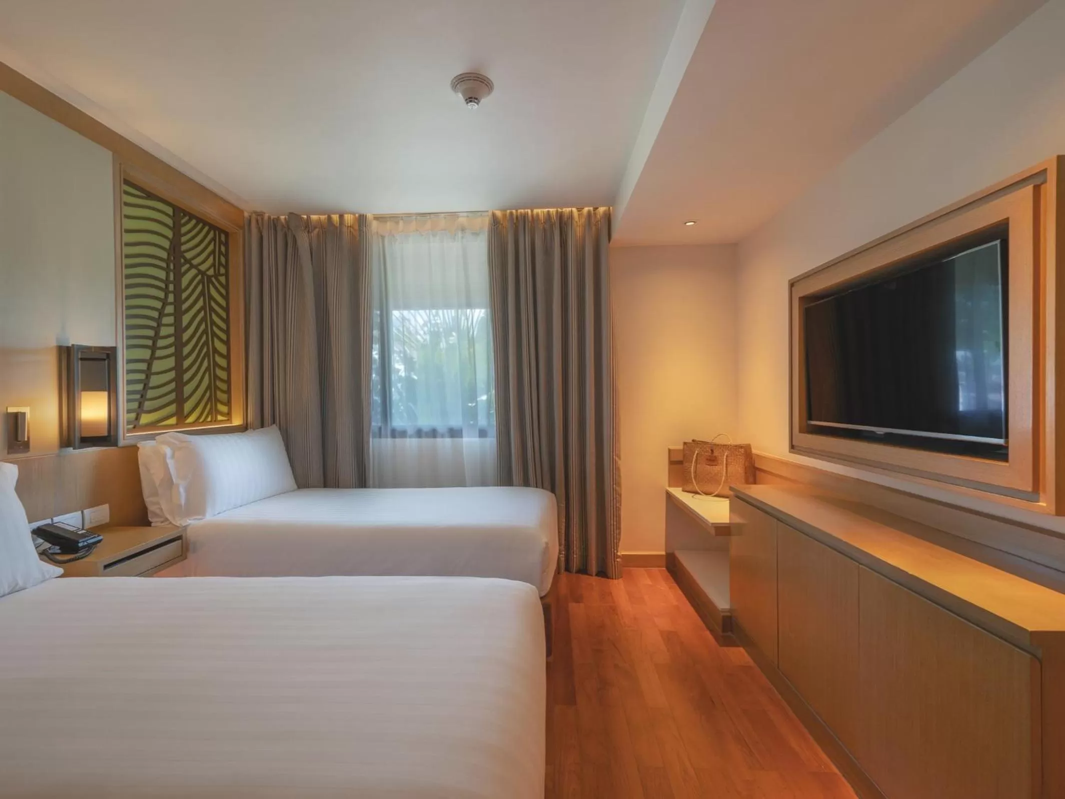 Bed in Amari Koh Samui