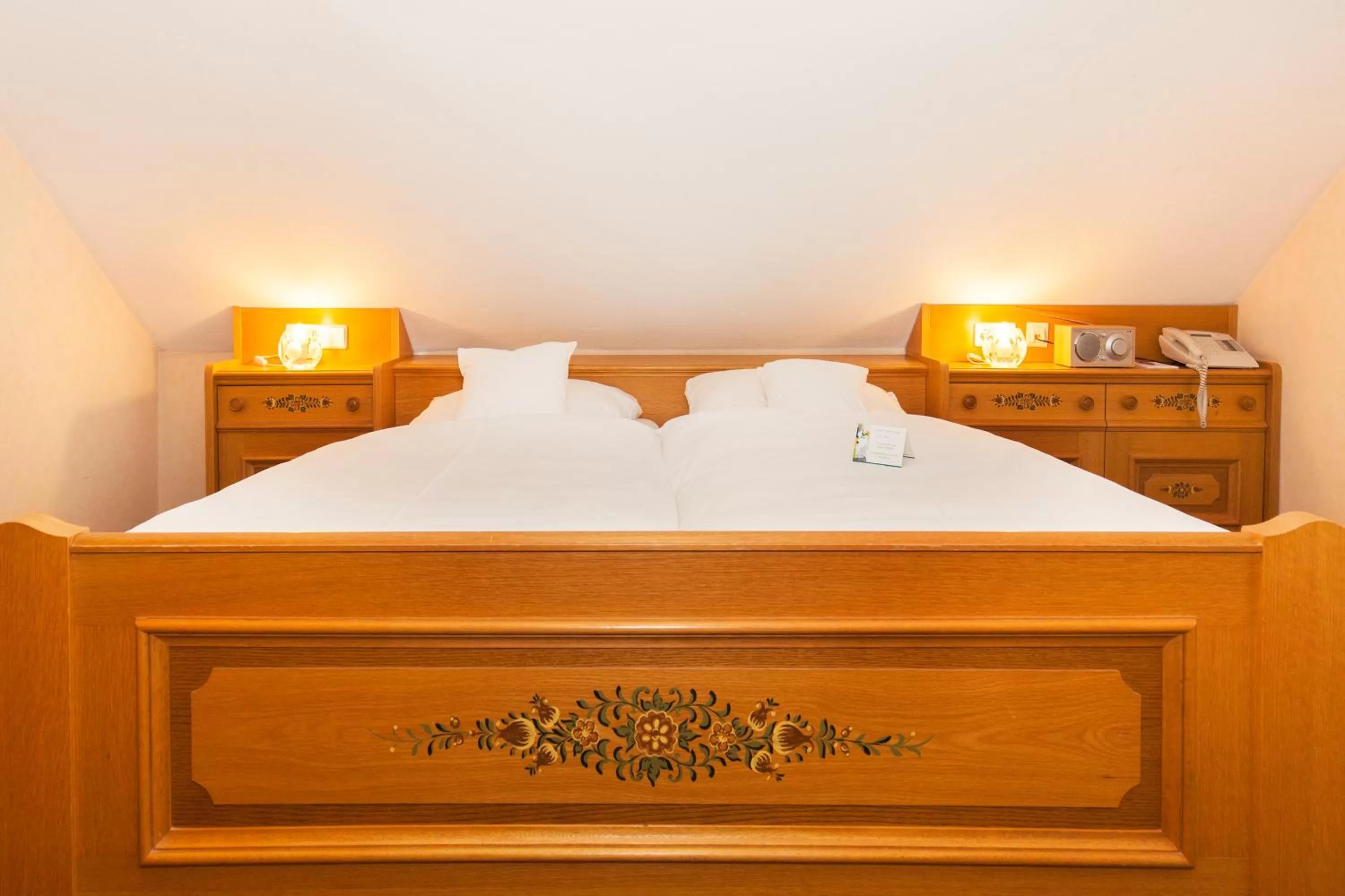 Photo of the whole room, Bed in Landgasthof Hotel Hirsch