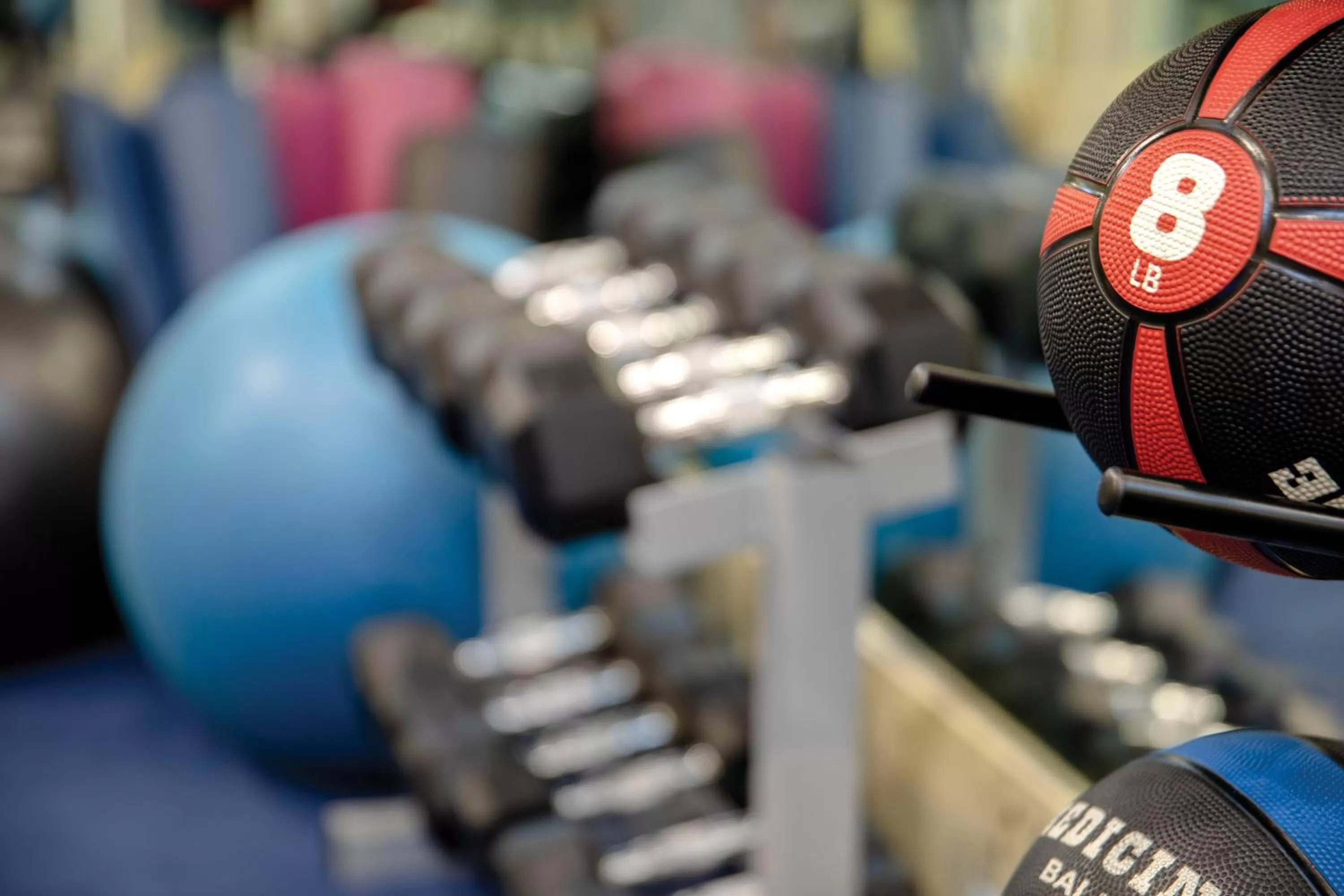 Fitness centre/facilities in The Donatello Hotel