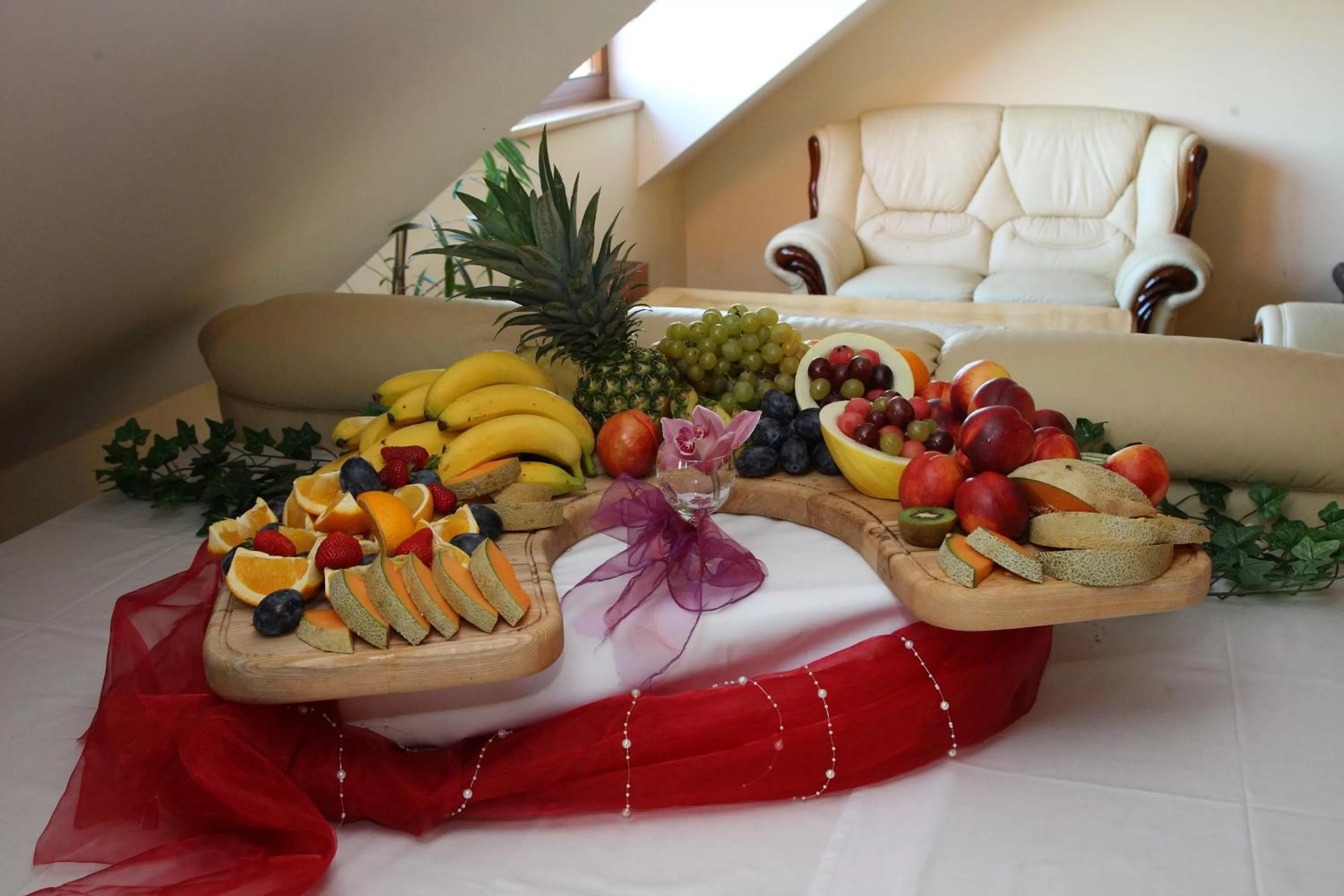 Food and drinks in Hotel Farma Vysoká