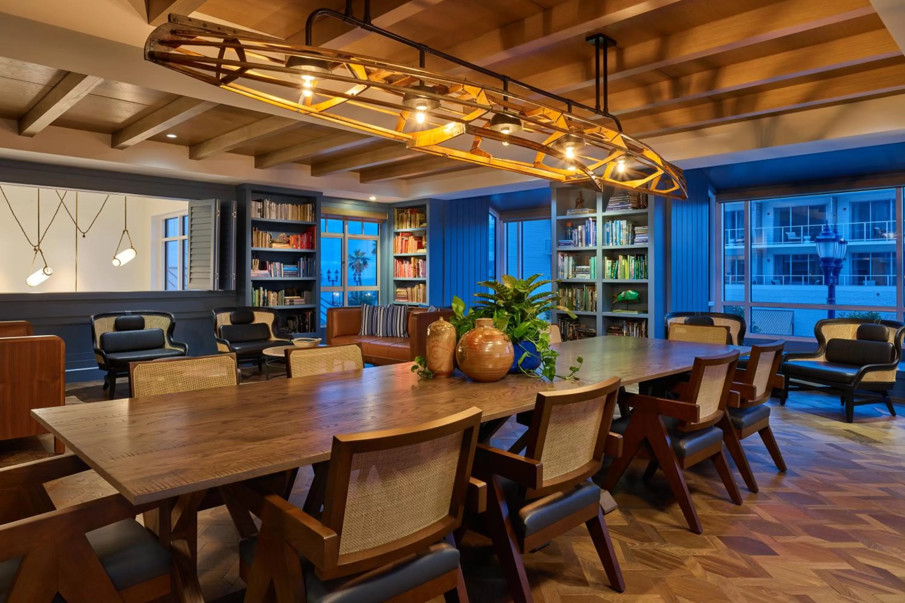 Library in The Seabird Ocean Resort & Spa, Part of Destination Hotel by Hyatt