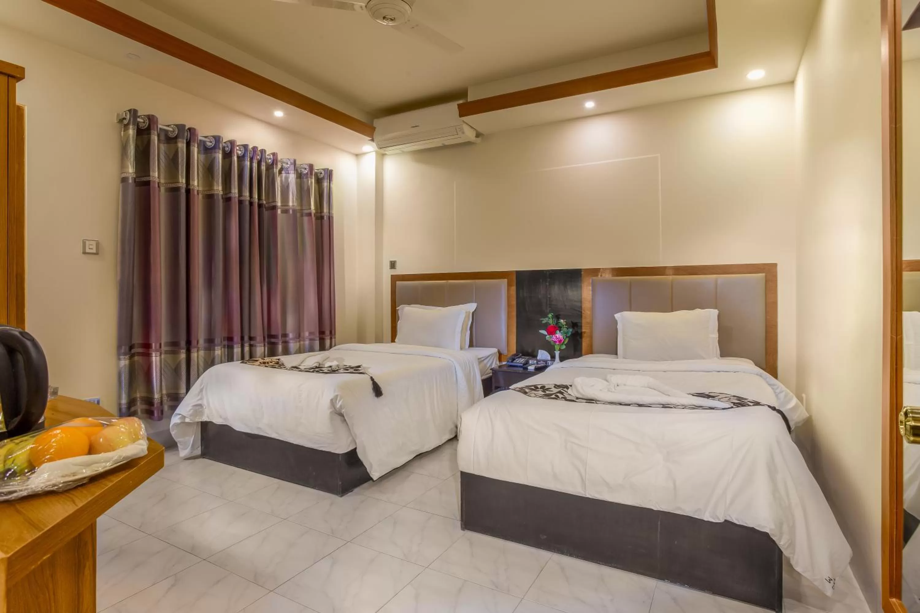 Bed in Memento Residence