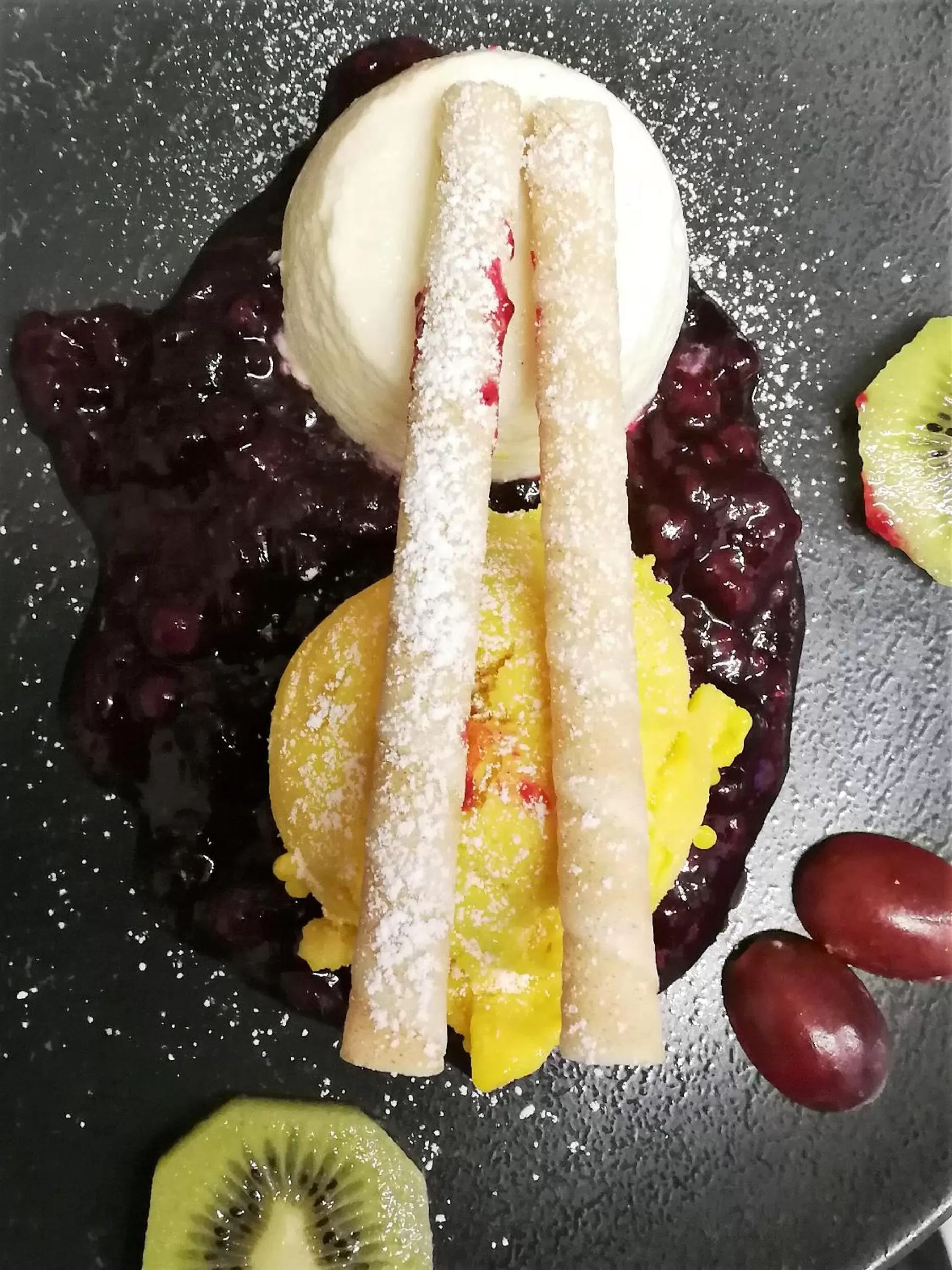 Food close-up in Altes Eishaus, Hotel & Restaurant