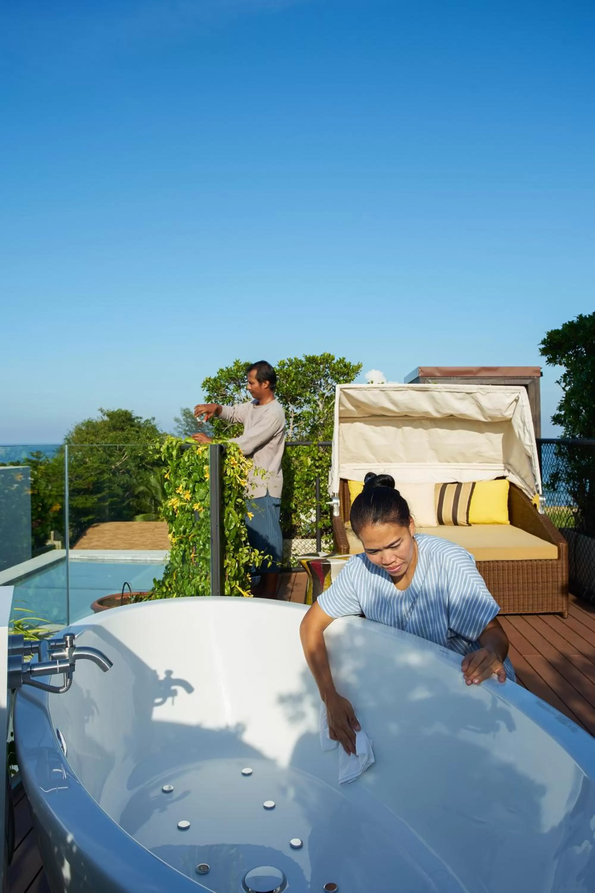 People in Let's Sea Hua Hin Al Fresco Resort