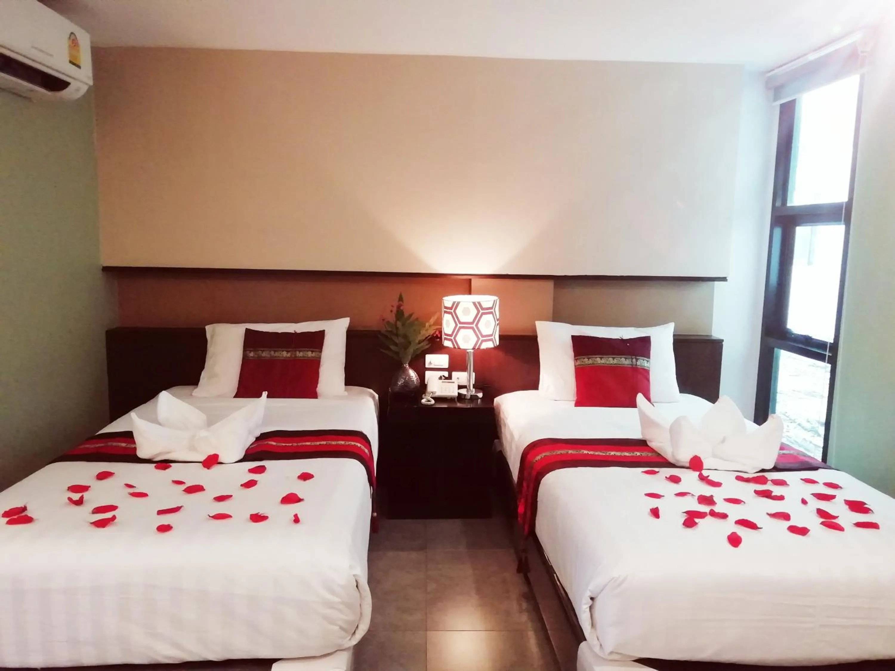 Bed in Mandala House, Chiang Mai