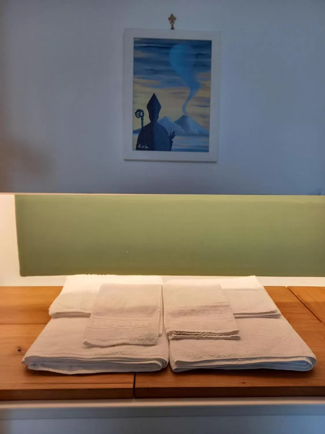 Decorative detail, Bed in Le Petit Palais - Naples