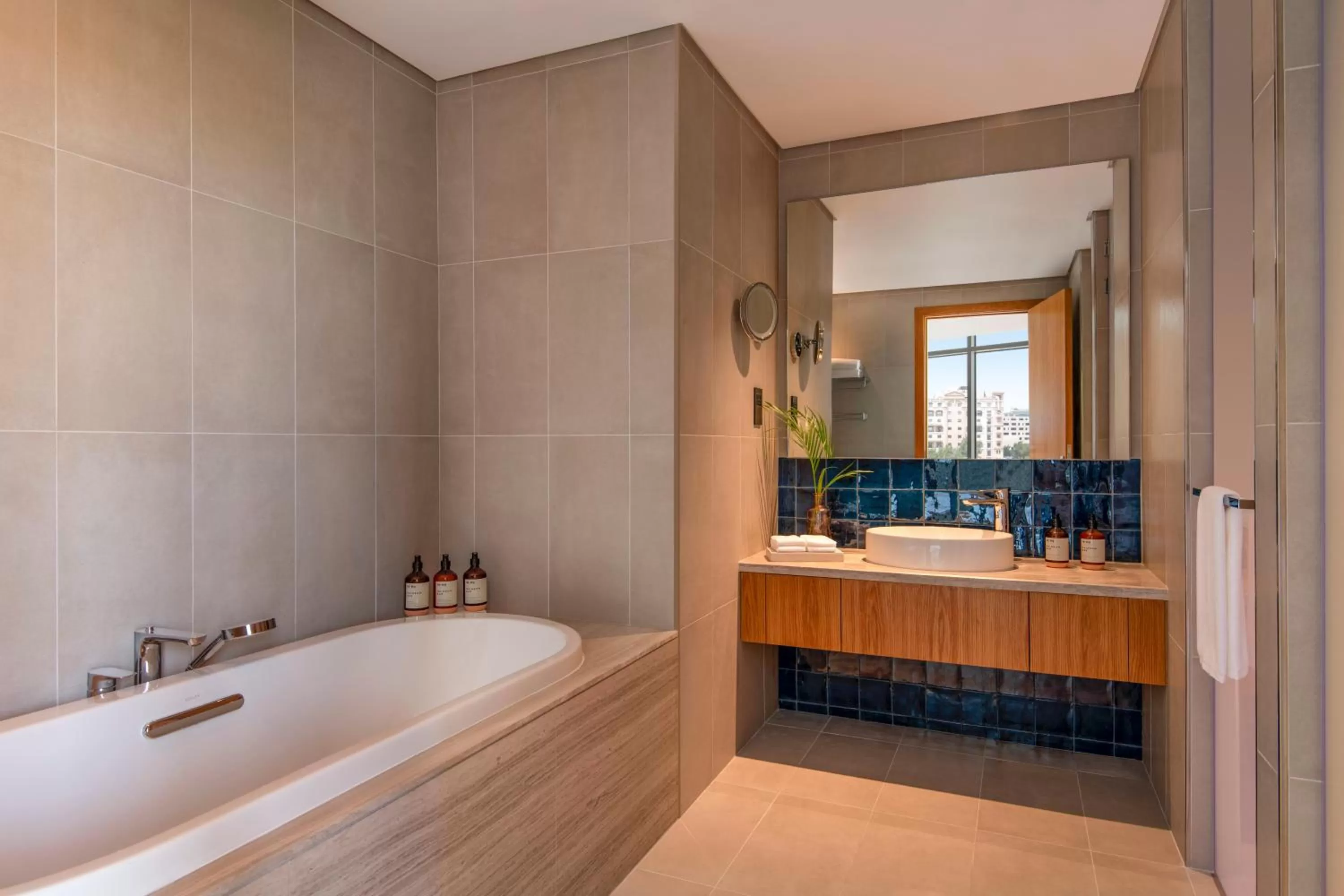 Bathroom in Abesq Doha Hotel and Residences, an IHG Hotel