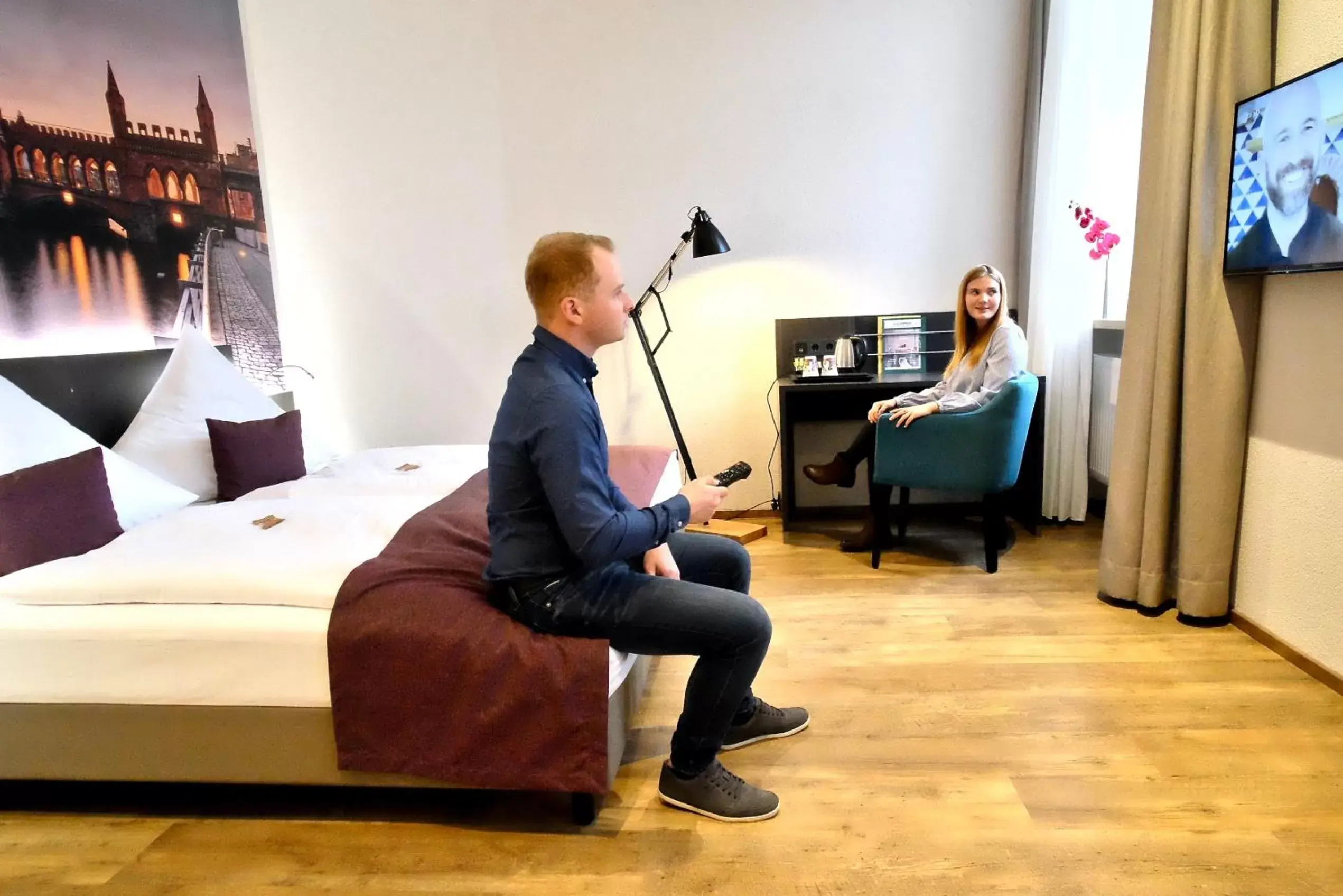 Double or Twin Room - Disability Access in Bahnhof-Erzingen, hotel, coffee & more Double or Twin Room - Disability Access in Bahnhof-Erzingen, hotel, coffee & more