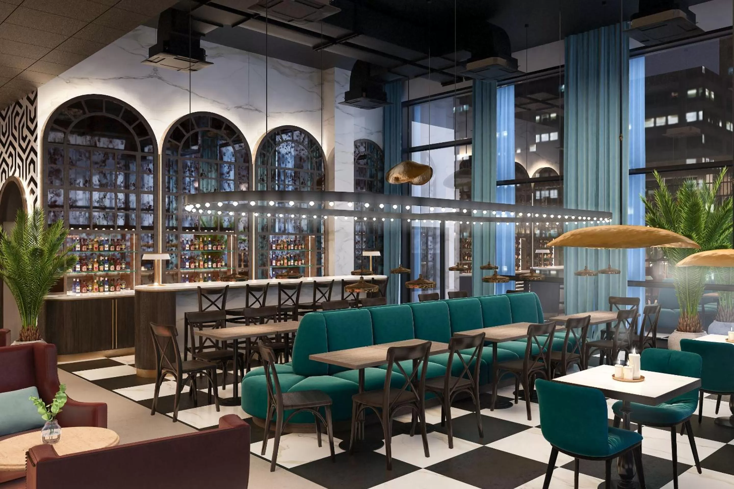 Lounge or bar in Original Sokos Hotel Kupittaa