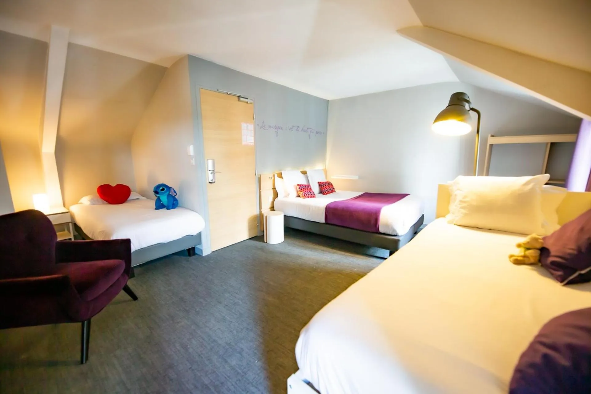 Photo of the whole room, Bed in Hôtel du Château Dinan - Originals Boutique