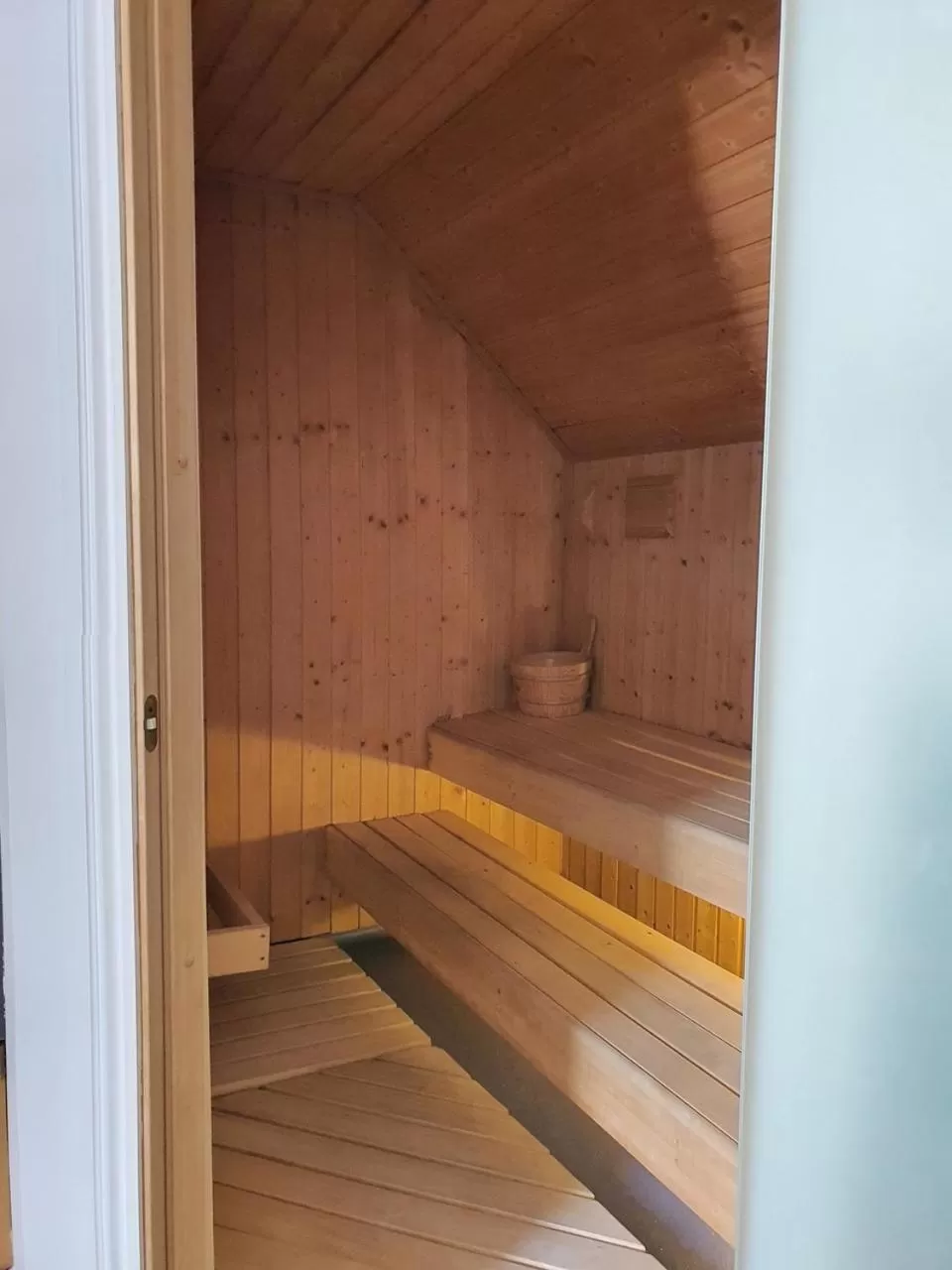 Sauna in Hustyns Resort Cornwall