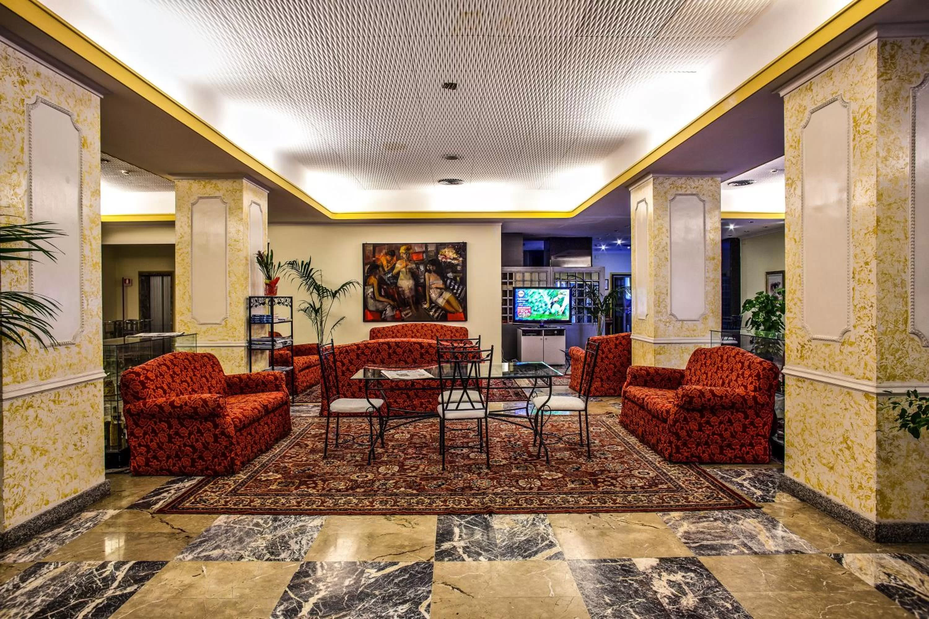 Lobby or reception in Hotel Grazia Deledda