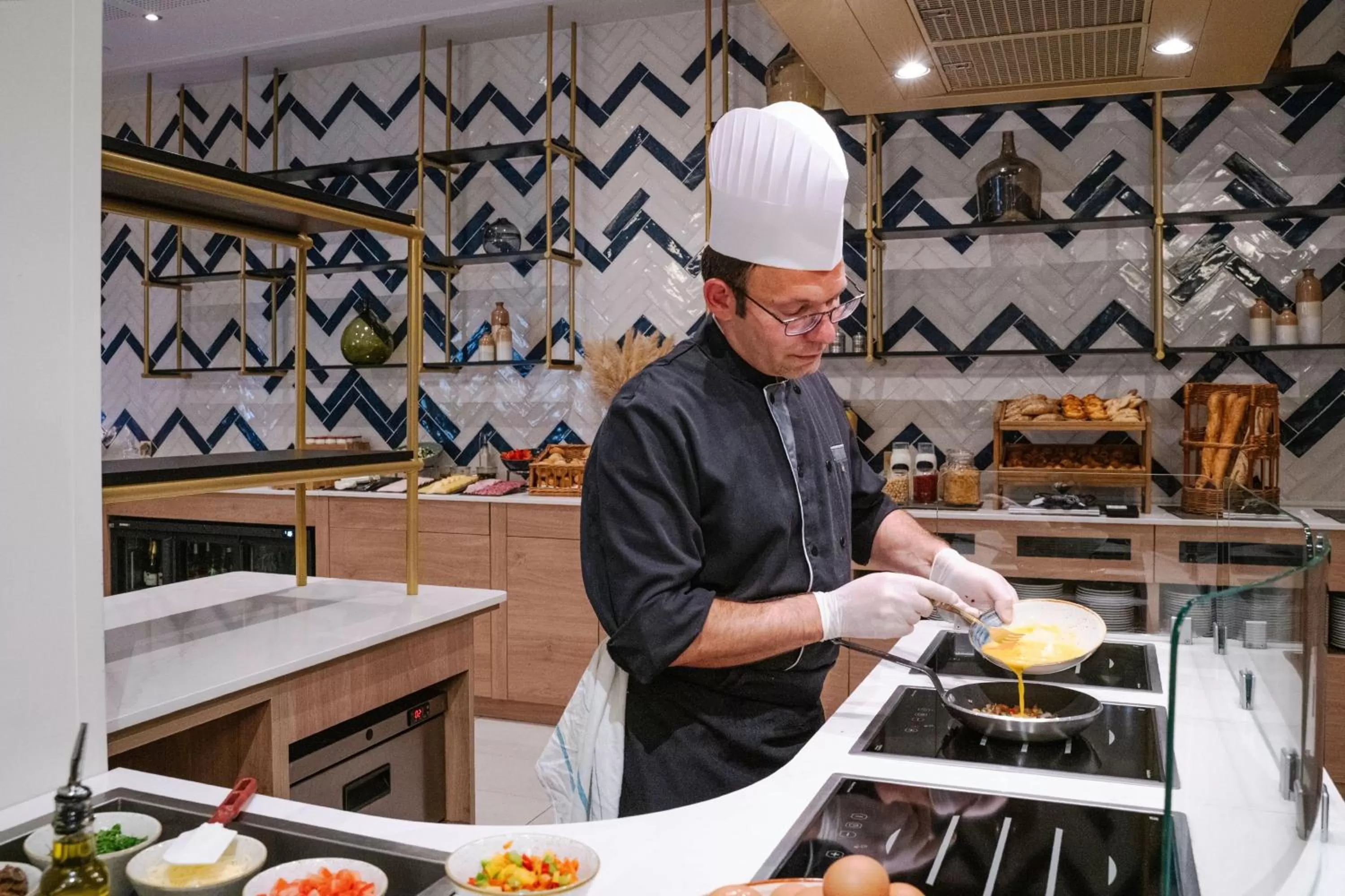 Breakfast in Paris Marriott Opera Ambassador Hotel