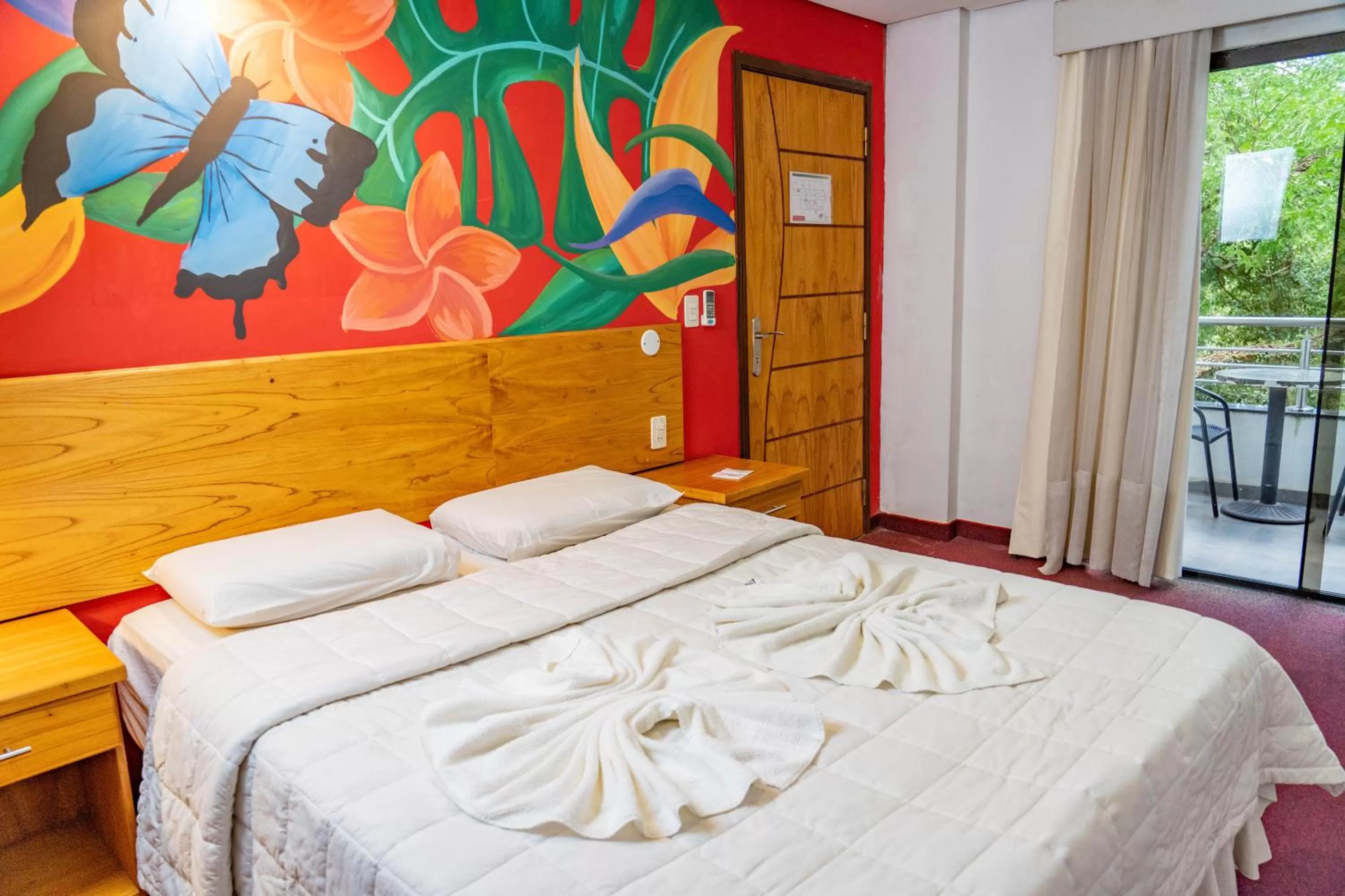 Bed in Los Lagos Resort Hotel