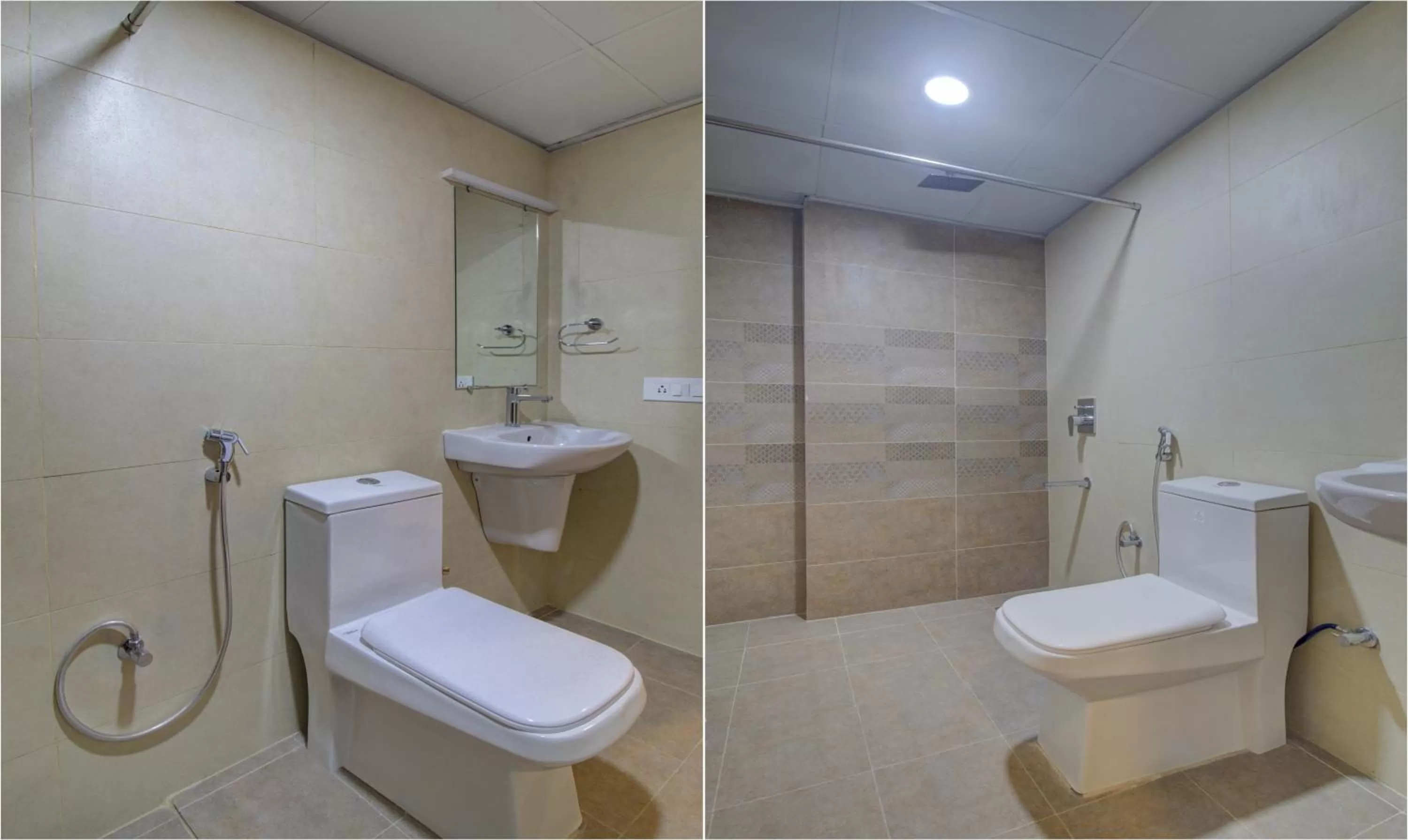 Bathroom in Treebo De Alphabet Kondapur