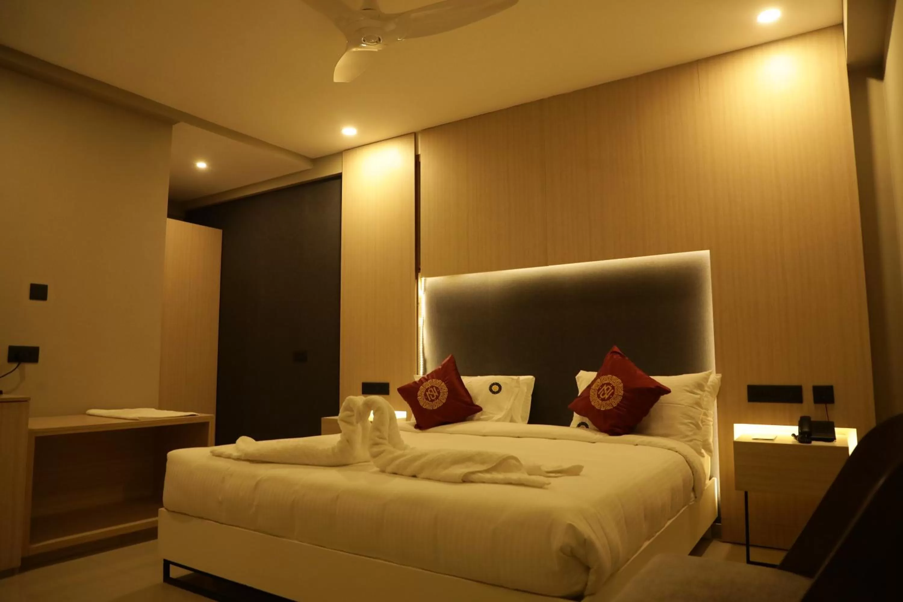 Bed in Noor jehan's Grand Noor