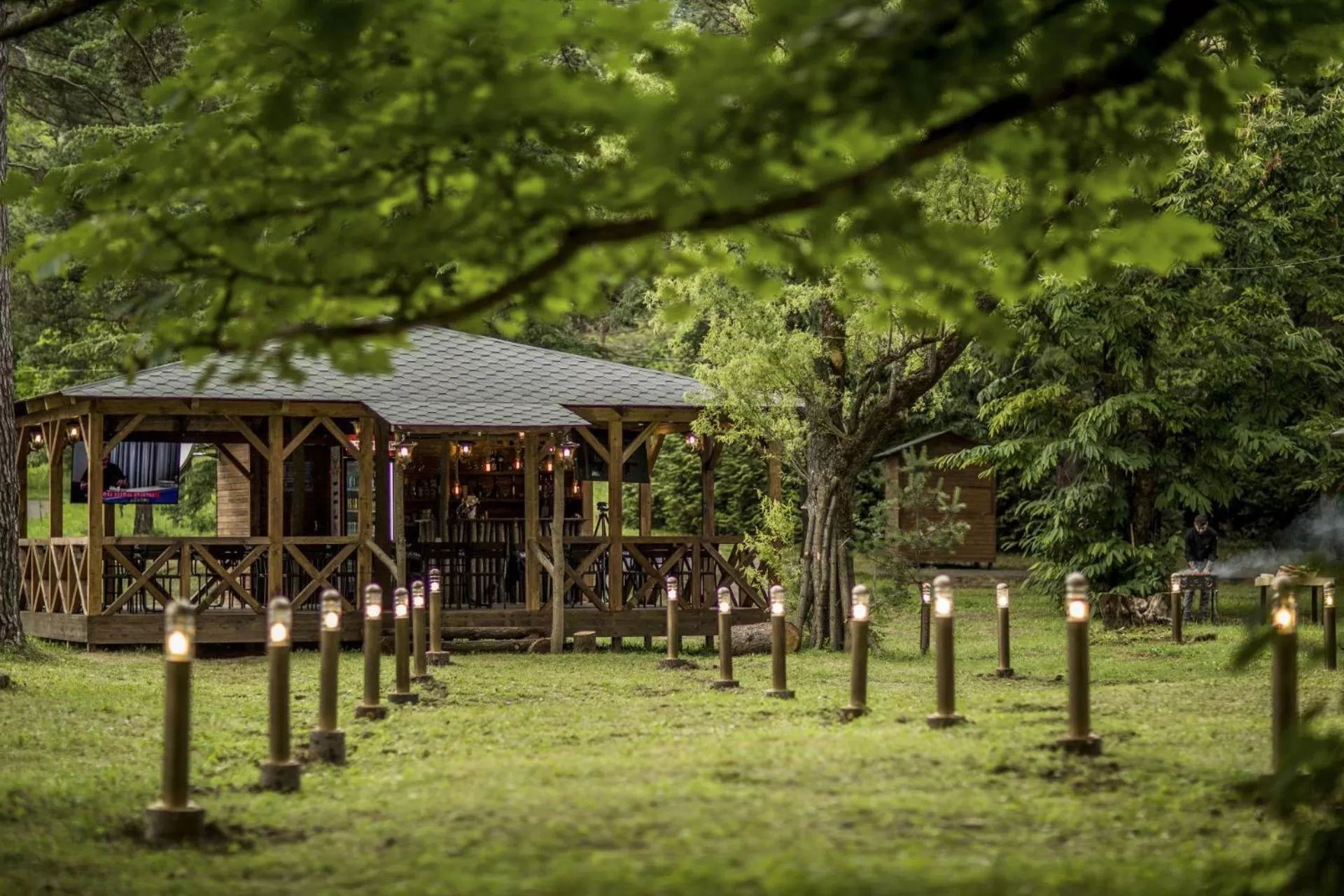 Garden in Borjomi Likani Health & Spa Centre