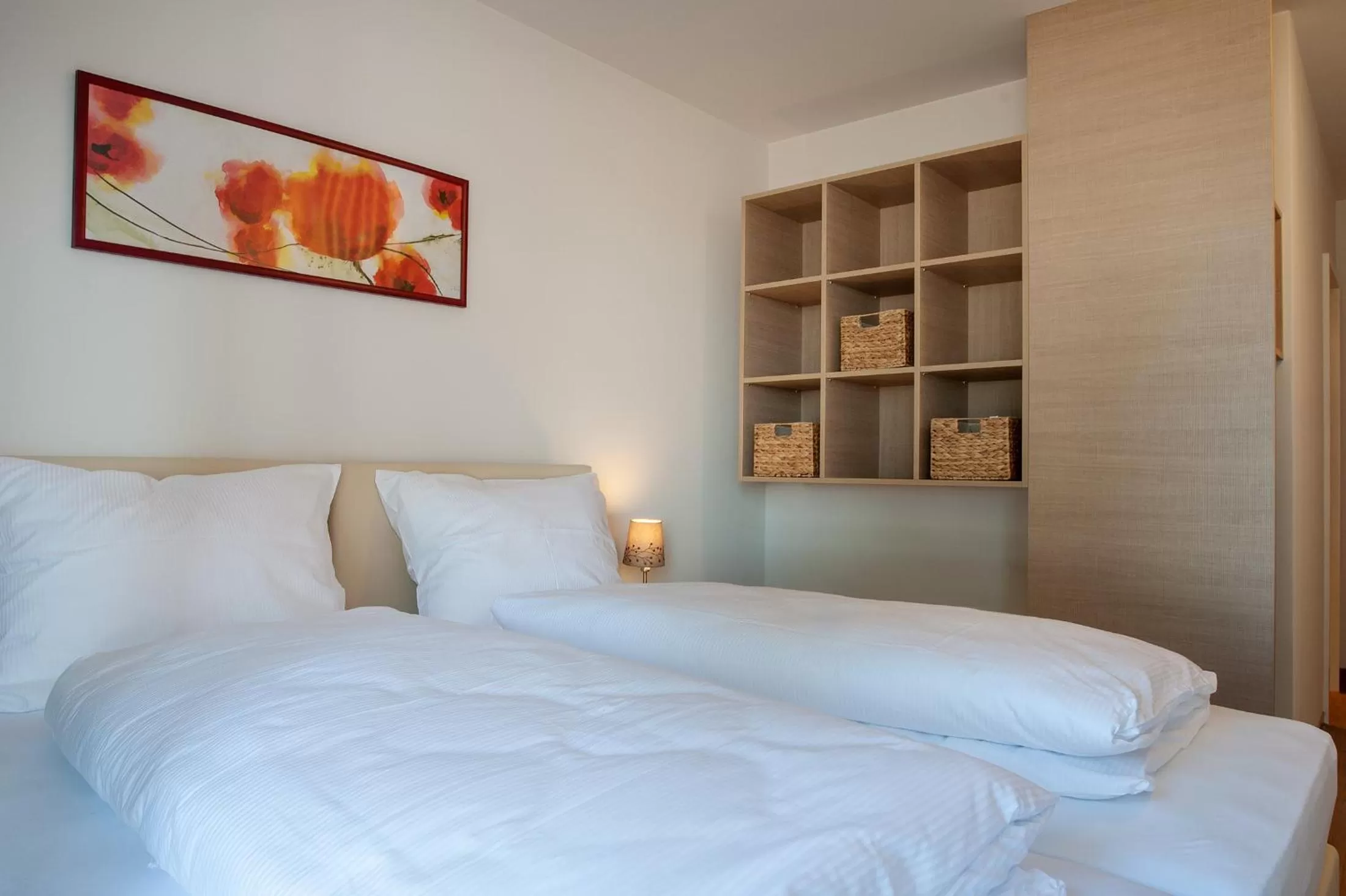 Bed in Hotel Elbblick Garni